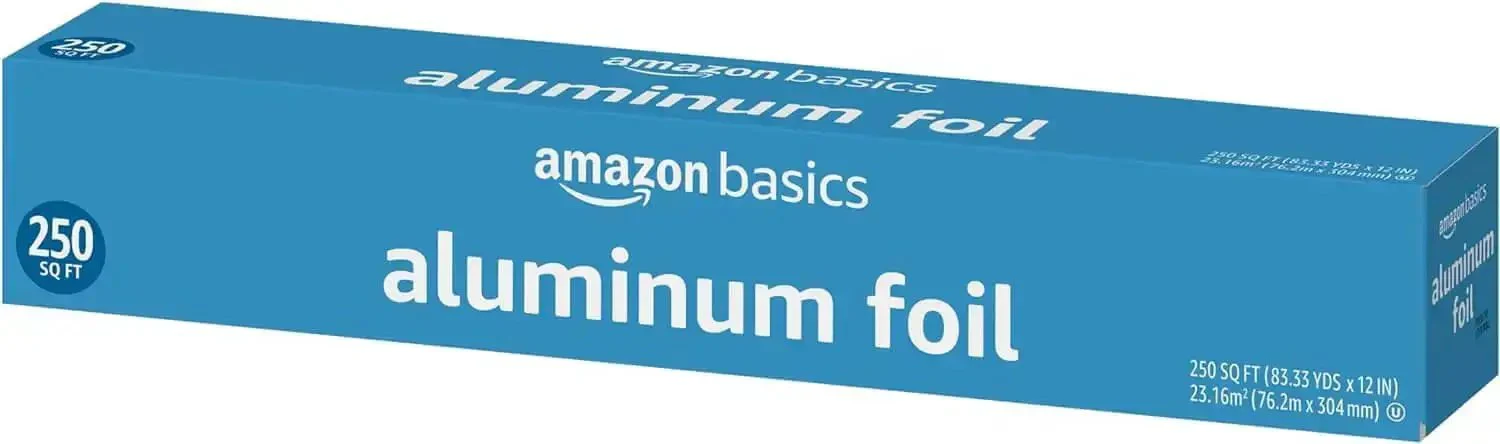 Everyday Aluminum Foil Roll For Cooking And Wrapping 250 Sq Ft Ideal For Lining Pans Making Foil Packets And Storing Leftovers Kosher Certified Durable Kitchen Essential For Any Home Cook - Image 4