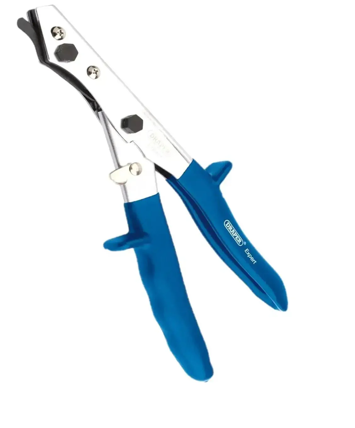 Expert Hand Nibbler For Metal Sheets And Plastic, 250 mm Cutting Capacity, Clean Cuts Without Bending, Slip Guard Handles, Blue Workhorse For Pros And DIY Projects - Image 2