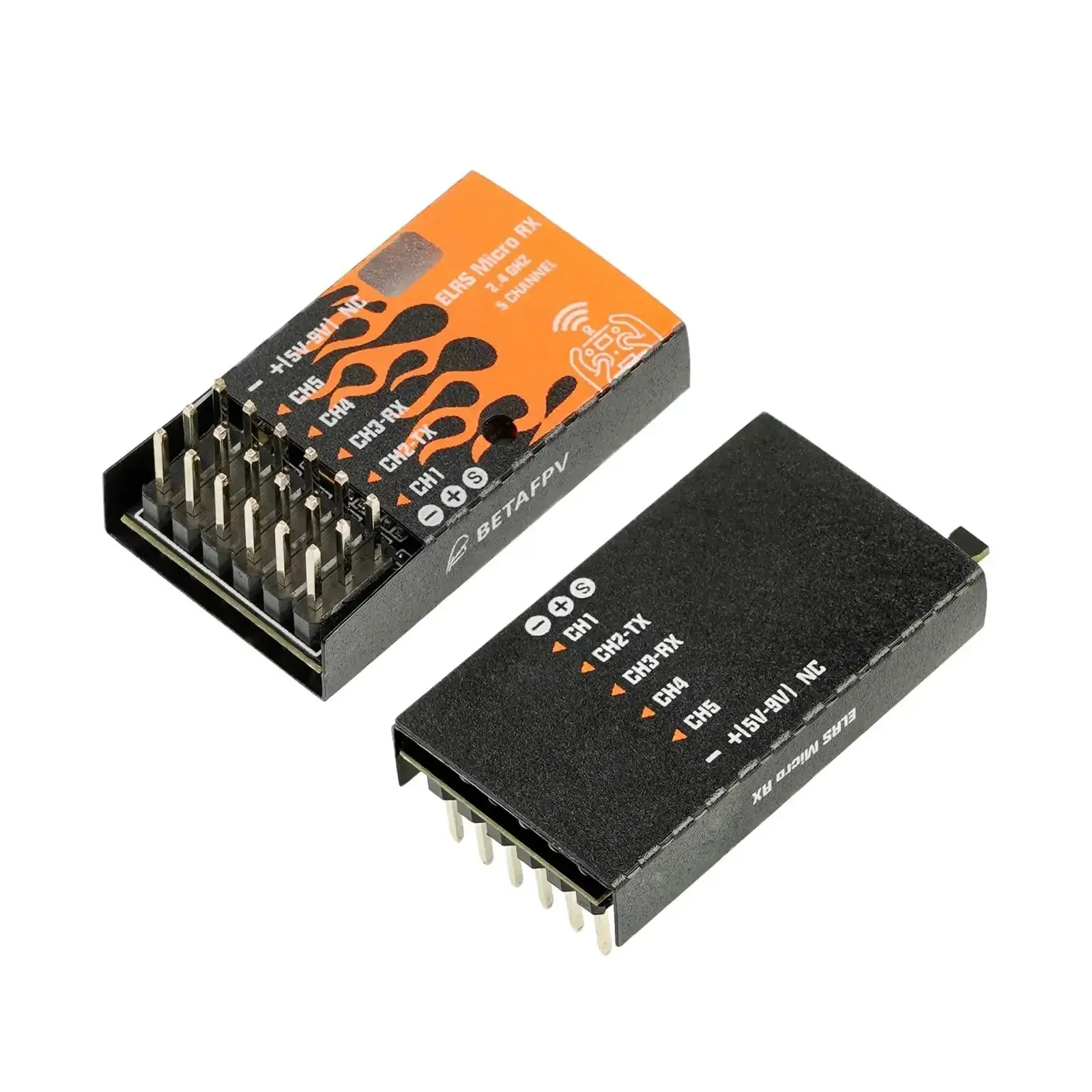 ExpressLRS Micro Receiver With Five PWM Outputs Failsafe And IPEX MHF T Antenna Compatible For Multirotors Fixed Wing Boats And RC Cars Plug And Play Easy To Install CRSF Firmware Support For TX RX Mapping - Image 5