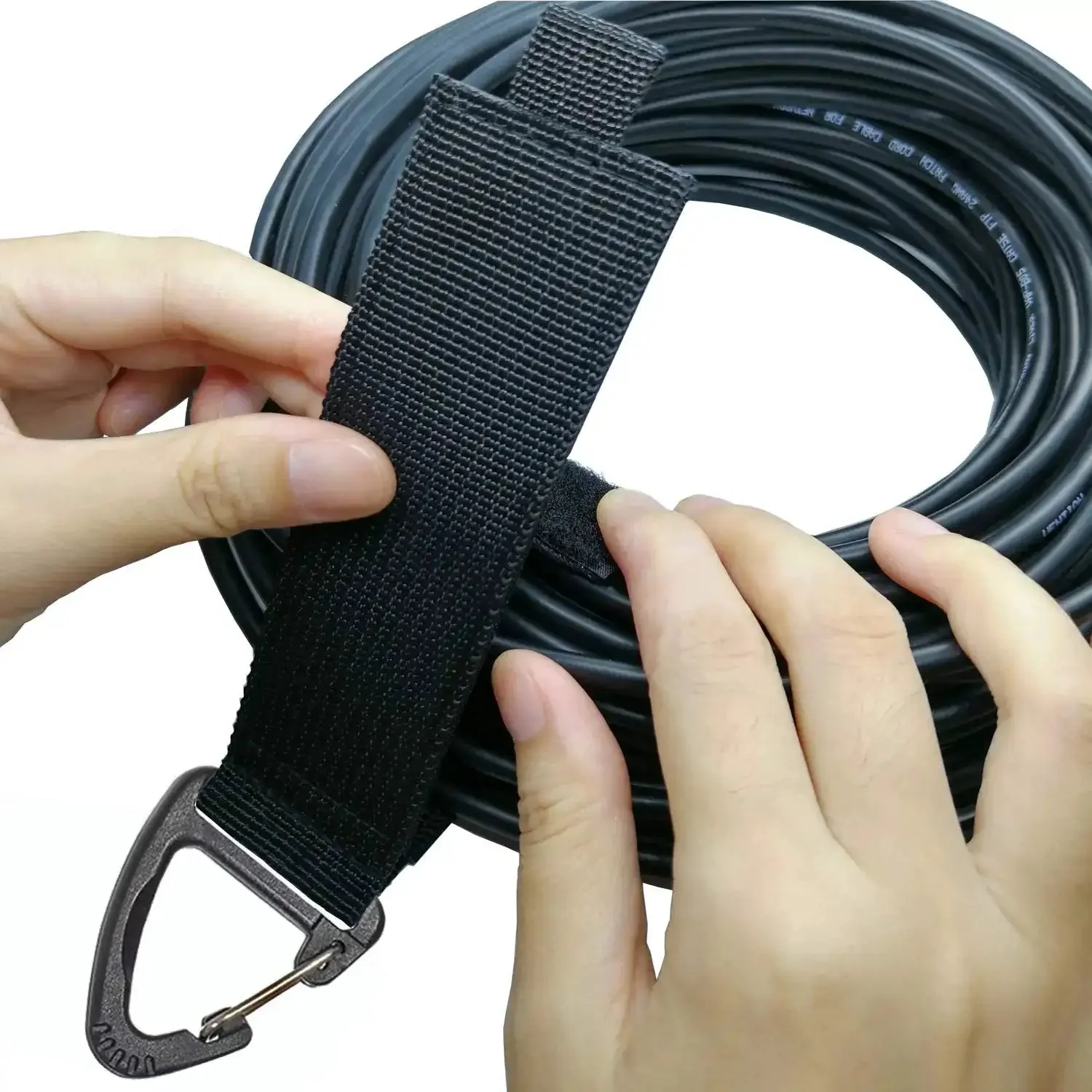 Extension Cord Holder Organizer 4 Pack Large 16 Inch Heavy Duty Storage Straps For Garage Organization And Home Storage Cord Hanger With Triangle Buckle Dope Garage Gadgets For Men - Image 3