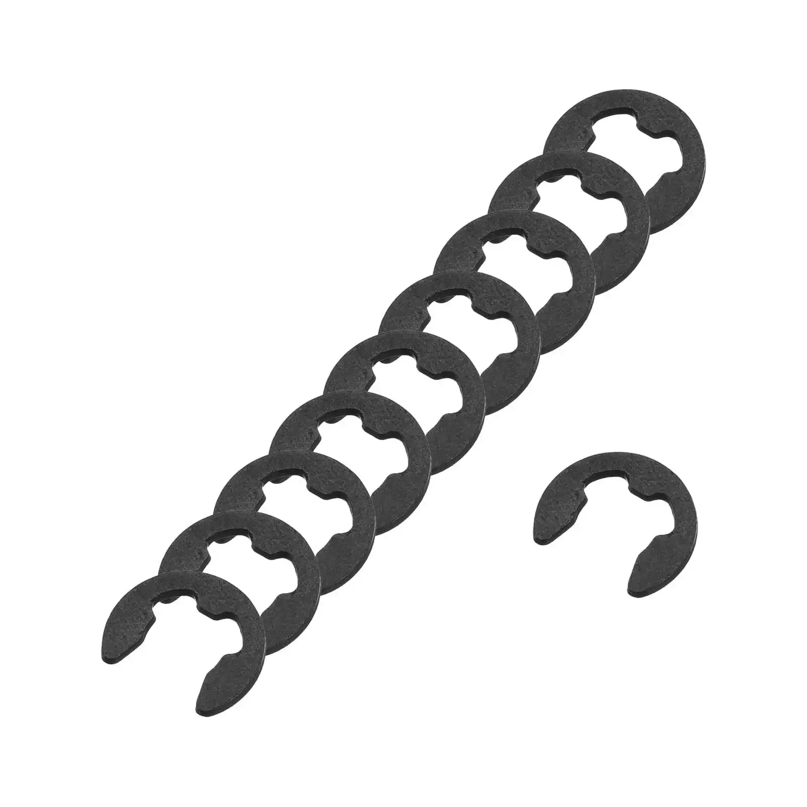 External Retaining Rings 30 Pack 5.25mm E Clip Snap Rings Pro Grade Kit For Valves And Electrical Appliances Made From 65Mn Carbon Steel Burr Free Smooth Finish Ready For Quick Install