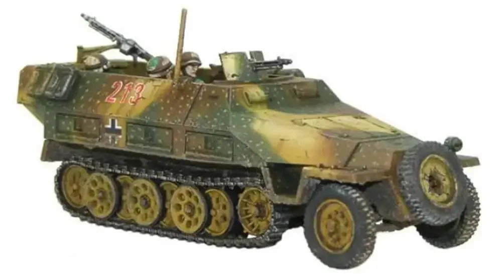 Fallschirmjager German Starter Army For Bolt Action 28mm WWII Tabletop Miniatures Includes 36 Infantry Battle Ready Plastic StuG III Ausf G SdKfz 251 Ausf D Half Track And Panzerschreck Team - Image 4