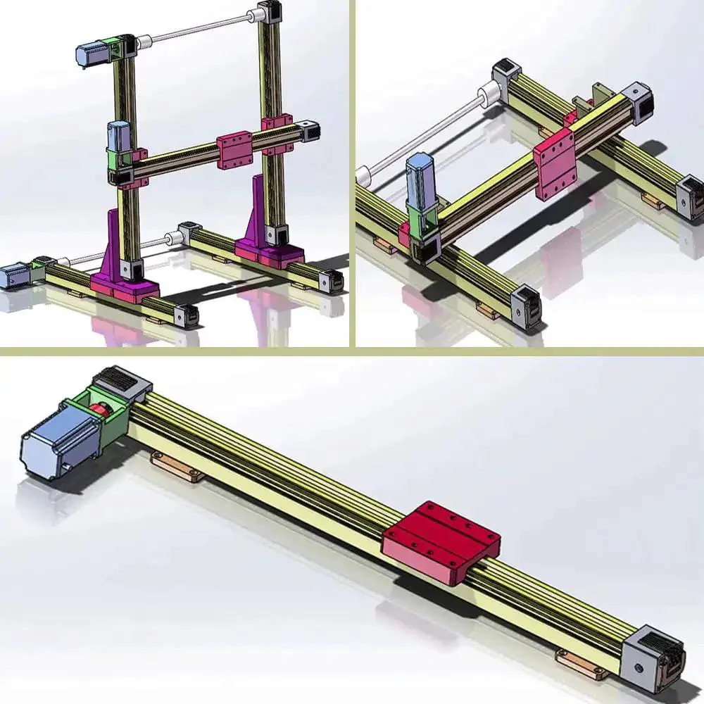 Fast 400mm Belt Driven Linear Actuator With 16 Inch Stroke For CNC Positioning, Nema 17 Motor, Precision Guide Rail System, 600mm Travel, Low Noise, High Speed Up To 500 Millimeters Per Second, 0.1mm Repeatability - Image 3