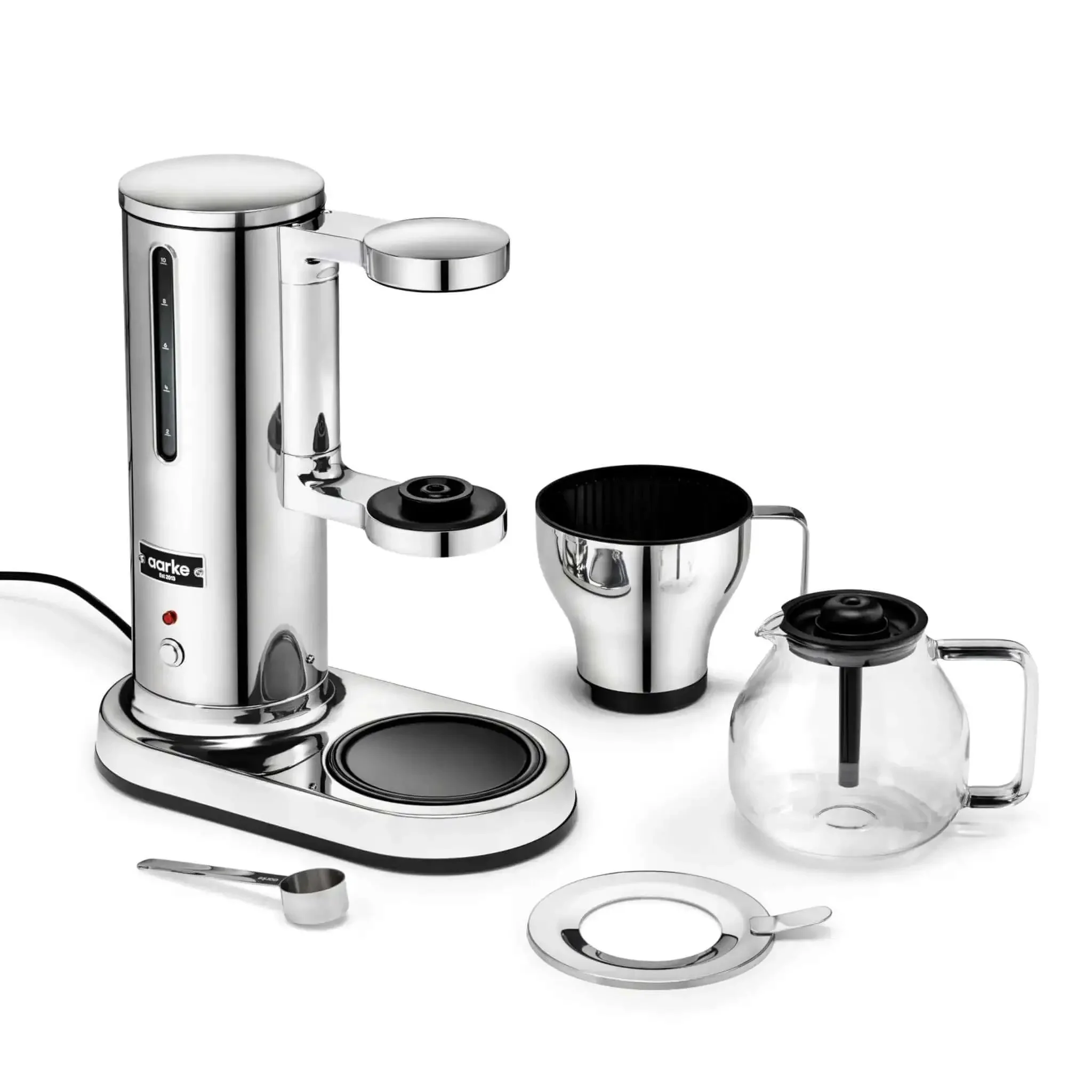 Fast Brew Electric Drip Coffee Maker With Automatic Drip Stop Glass Carafe And Stainless Steel Build Delivers Full Pot In Under Six Minutes For Superior Home Barista Level Flavor And SCA Certified Consistency - Image 8