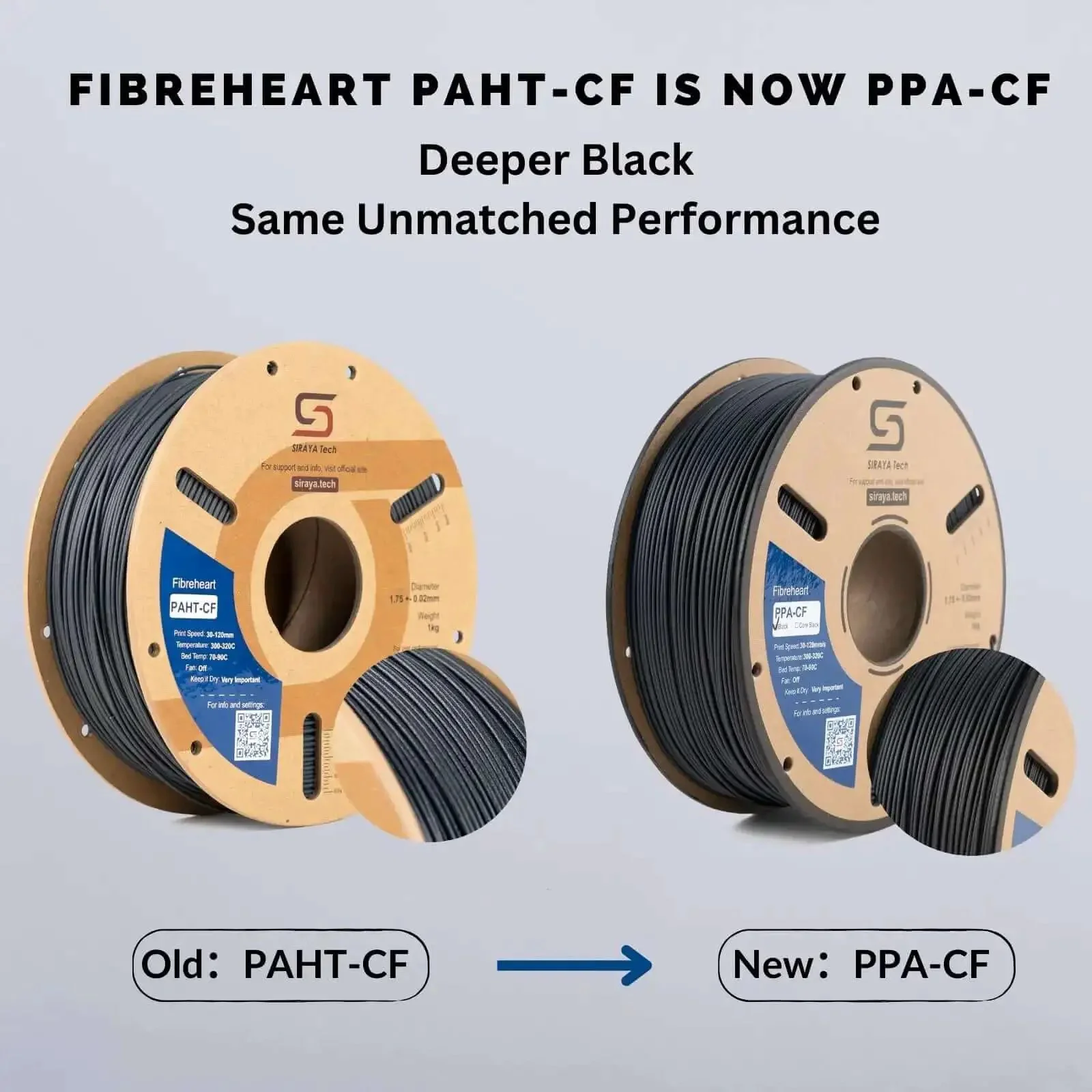 Fibreheart PPA-CF Carbon Fiber Nylon 3D Filament For Heavy-Duty Strength And Heat Resistance PAHT-CF 1kg Black Built For Functional Parts Prototypes And High-Temp Performance - Image 7