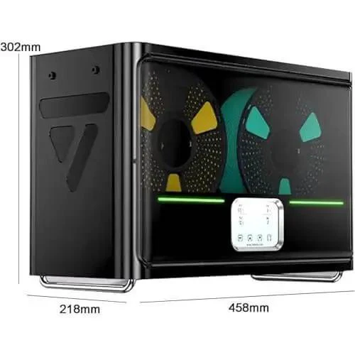 Filament Dryer Box For 3D Printers With Auto Humidity Control, Holds Four 1Kg Spools, Circulating Heating Up To 70 Degrees Celsius, No Sweat Overheat Protection, Keeps Filament Dry And Ready To Print - Image 5