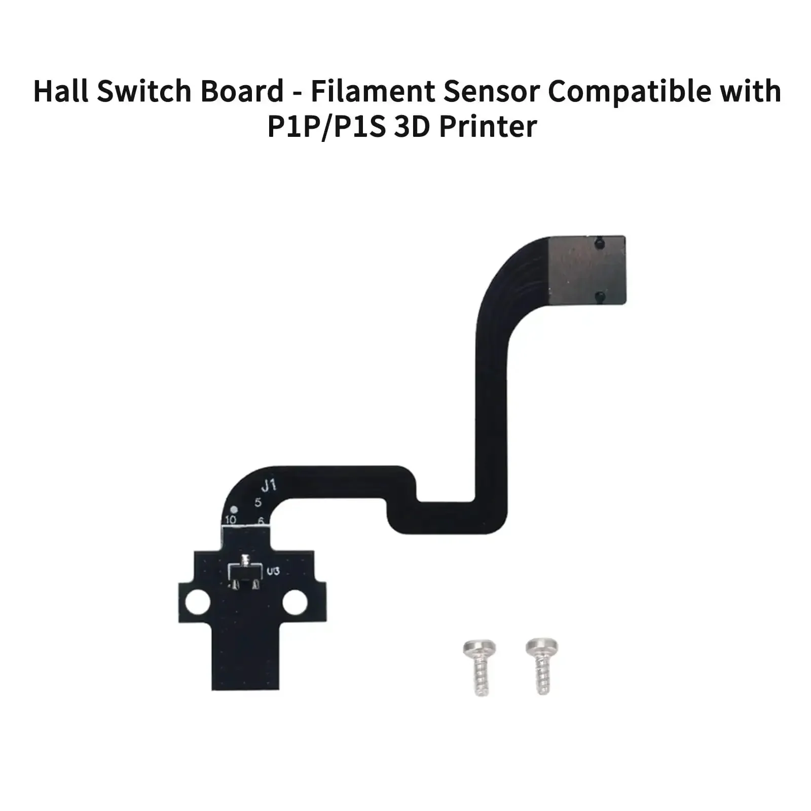 Filament Sensor Replacement For P1P And P1S 3D Printers With Ribbon FPC Cable Hall Switch Board Detecting Filament Presence And Cutter Lever To Prevent Print Failures And Level Up Extrusion Reliability - Image 4