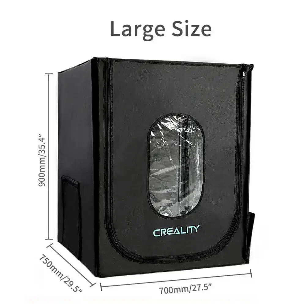 Fireproof And Dustproof 3D Printer Enclosure With Constant Temperature Control, Large 29.5 By 27.5 By 35.4 Inches, All In One Protective Cover For Ender 5 Series And CR 10 Family, CR X And CR 20 Printers - Image 7