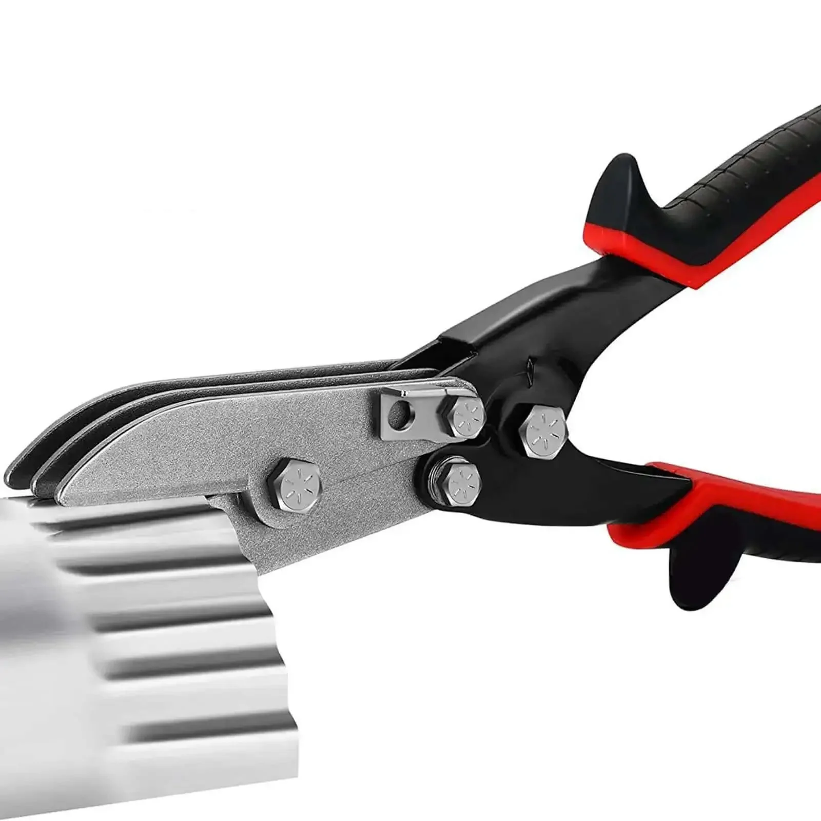 Five Blade Sheet Metal Crimping Tool For HVAC Pipes And Stove Vents Heavy Duty Hand Crimper 26.5 Cm Length Suits 24 28 Gauge Metal Alloy Steel Body Rubber Handle Multipurpose Pro Grade - Image 5