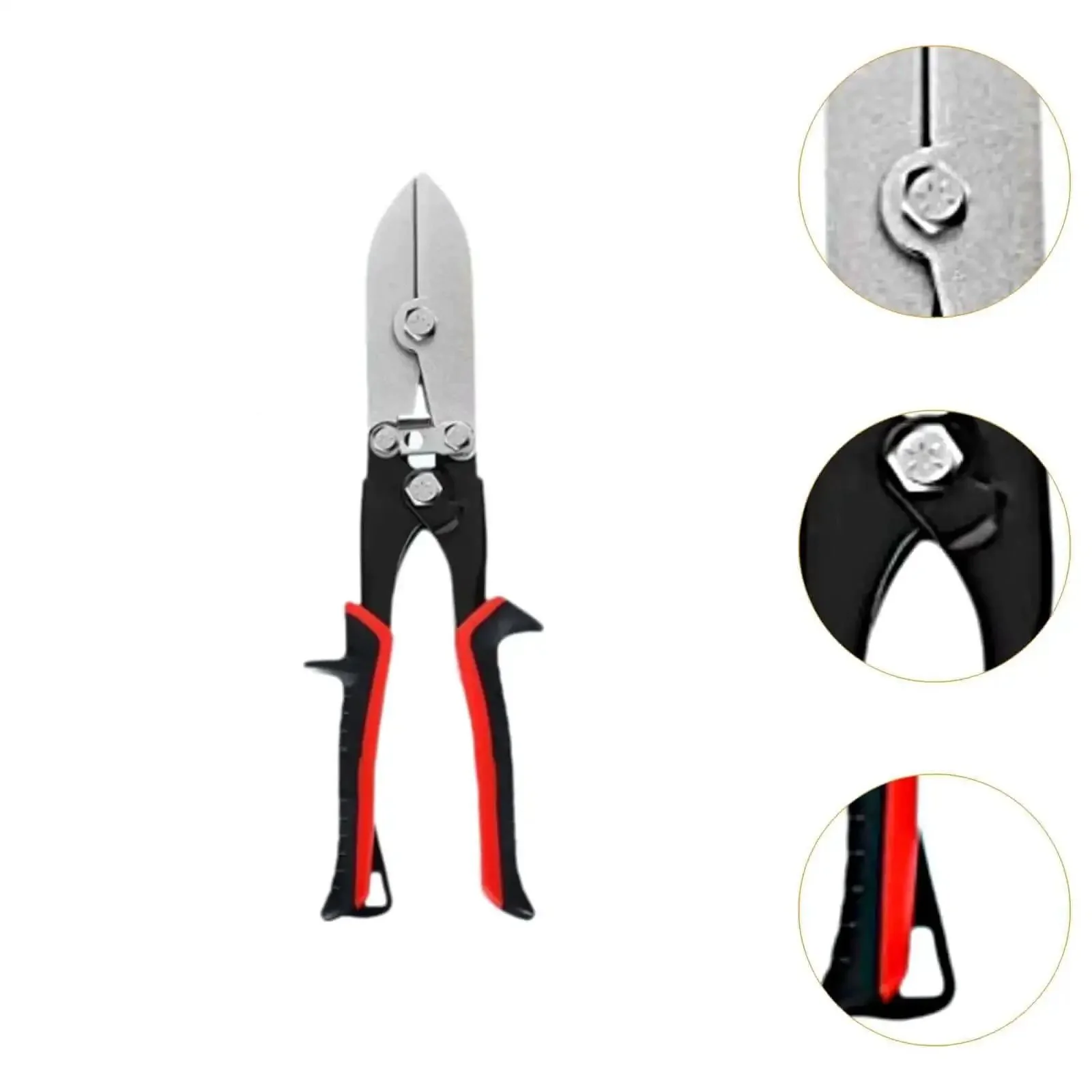 Five Blade Sheet Metal Crimping Tool For HVAC Pipes And Stove Vents Heavy Duty Hand Crimper 26.5 Cm Length Suits 24 28 Gauge Metal Alloy Steel Body Rubber Handle Multipurpose Pro Grade - Image 7