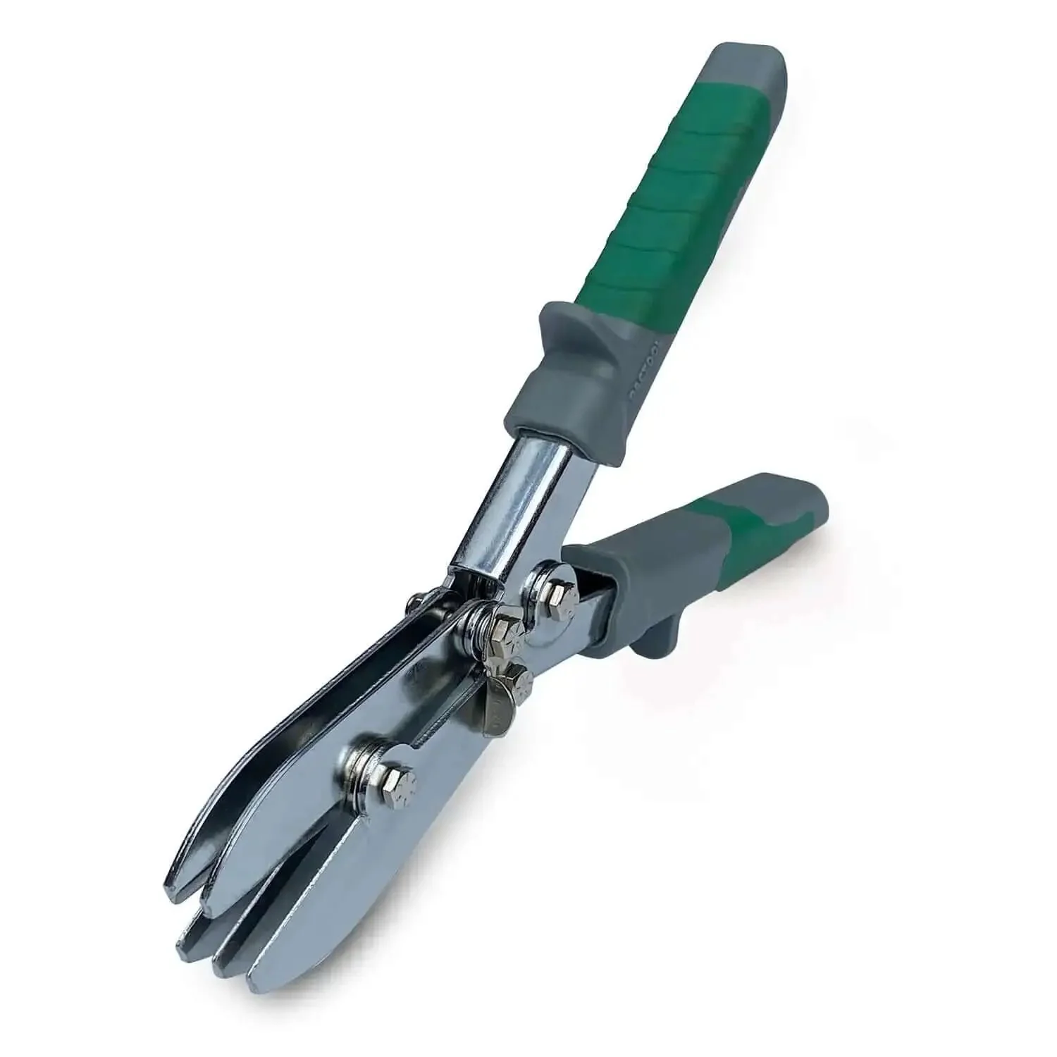Five Blade Sheet Metal Crimping Tool With Soft Grip Handles And Safety Lock For Easy Crimping Of Aluminum Up To 20 Gauge Mild Or Galvanized Steel Up To 24 Gauge And Stainless Steel Up To 26 Gauge Durable Steel Build For DIYers And Pros