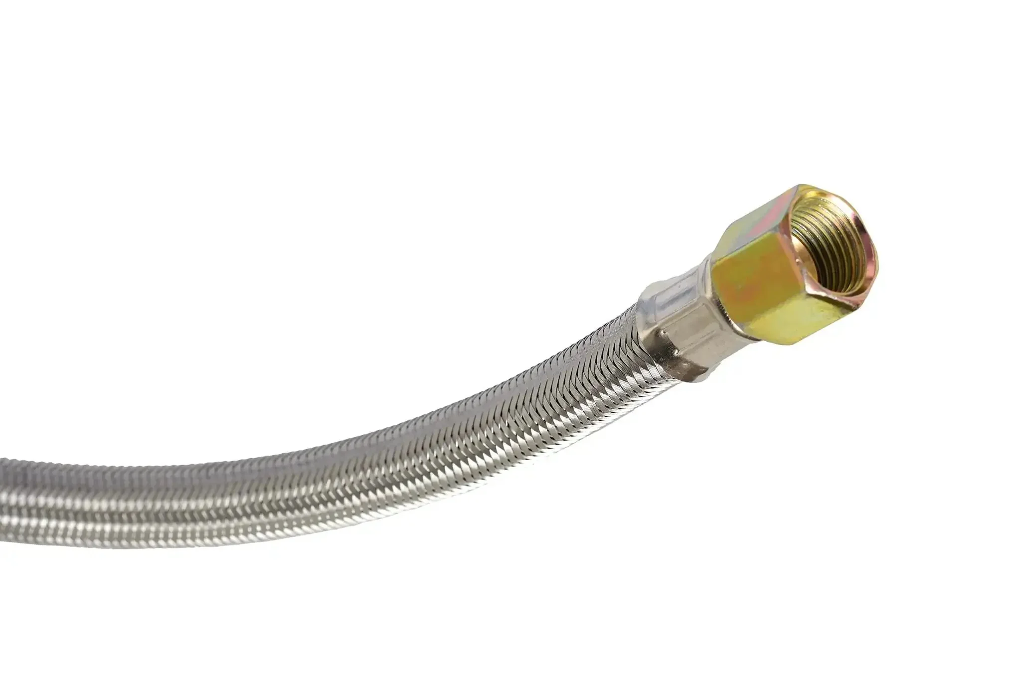 Five-Foot Universal QCC1 Low-Pressure Propane Regulator With Stainless Steel Braided Hose For Most LP Grills, Heaters, And Fire Pit Tables, Three-Eighths Inch Female Flare Nut, Easy Hookup, CSA Approved - Image 4