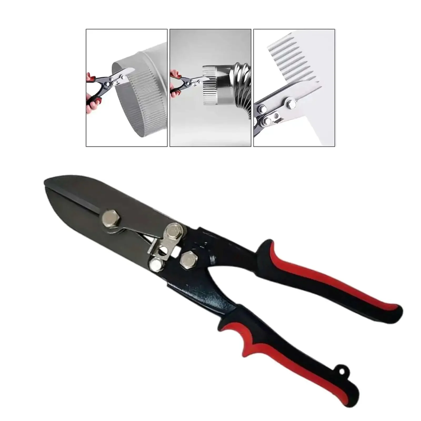Five Metal Sheet Crimping Tool Made From High Carbon Steel With Ergonomic Nonslip Handle For Gutter And Pipe Systems Secure Locking Design Delivers Quick Leakproof Consistent Crimps On Downspouts And Fittings - Image 9