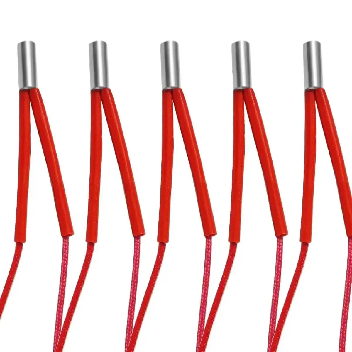 Five Pack 24V 40W Ceramic Heater Cartridge 620 Hot End For 3D Printer Models CR 10S Pro Ender 3 Pro Ender 3 Ender 3X Ender 3 V2 Anet E10 Prusa Mendel Thermistor Included With 1 Meter High Temperature Wire - Image 4