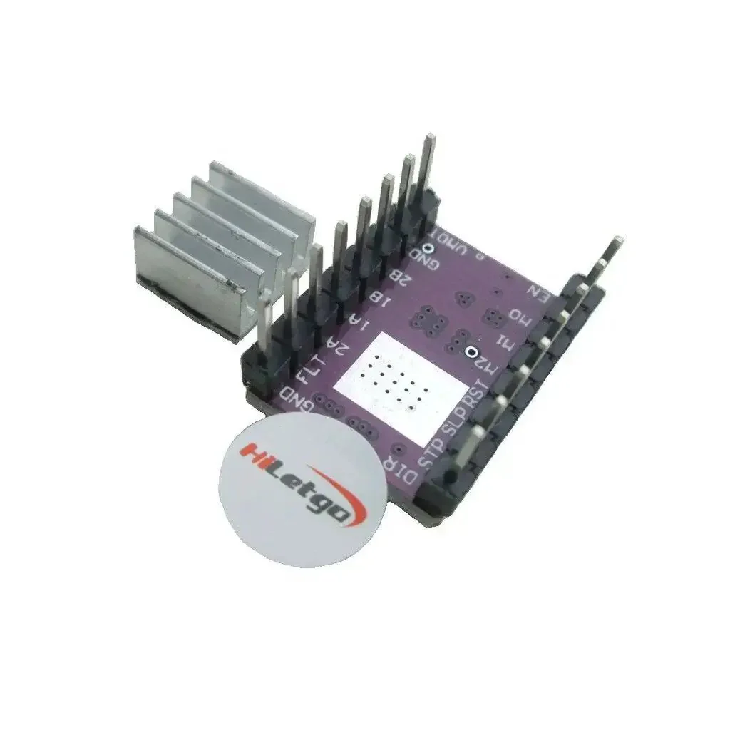 Five Pack DRV8825 Stepper Motor Driver Module For 3D Printers RepRap RAMPS 1.4 StepStick Compatible, Enhanced Heat Dissipation PCB, 3.3V And 5V Interfaces, Simple Step And Direction Control - Image 4