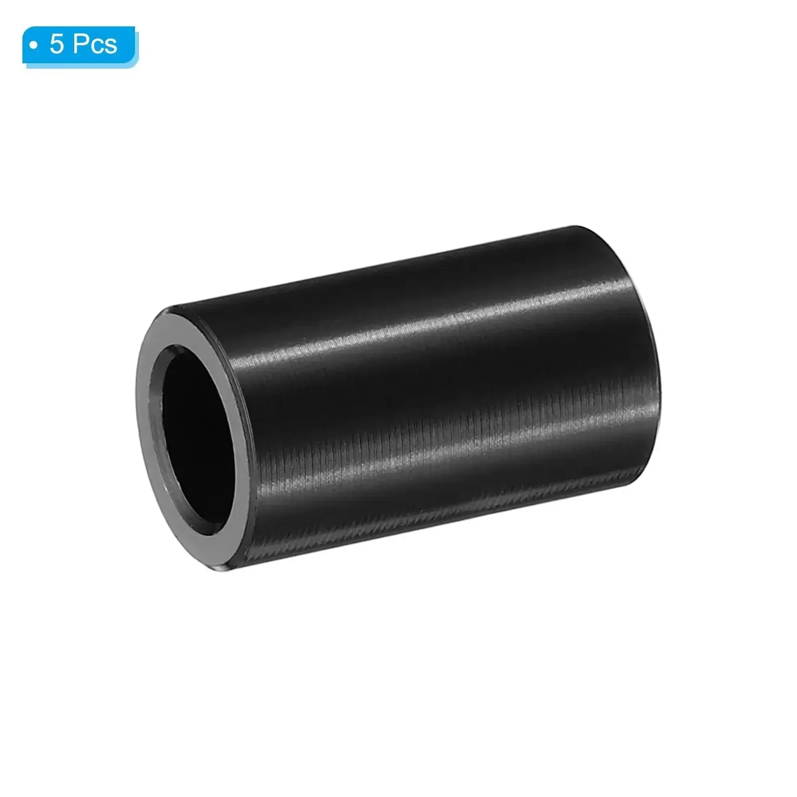 Five Pack M8 Aluminum Spacers Round Screw Standoff One Inch Long One Half Inch Outer Diameter Fits Five Sixteenth Inch Or M8 Bolts Durable Lightweight Corrosion Resistant Ideal For DIY Auto Electronics And Gear Projects - Image 4