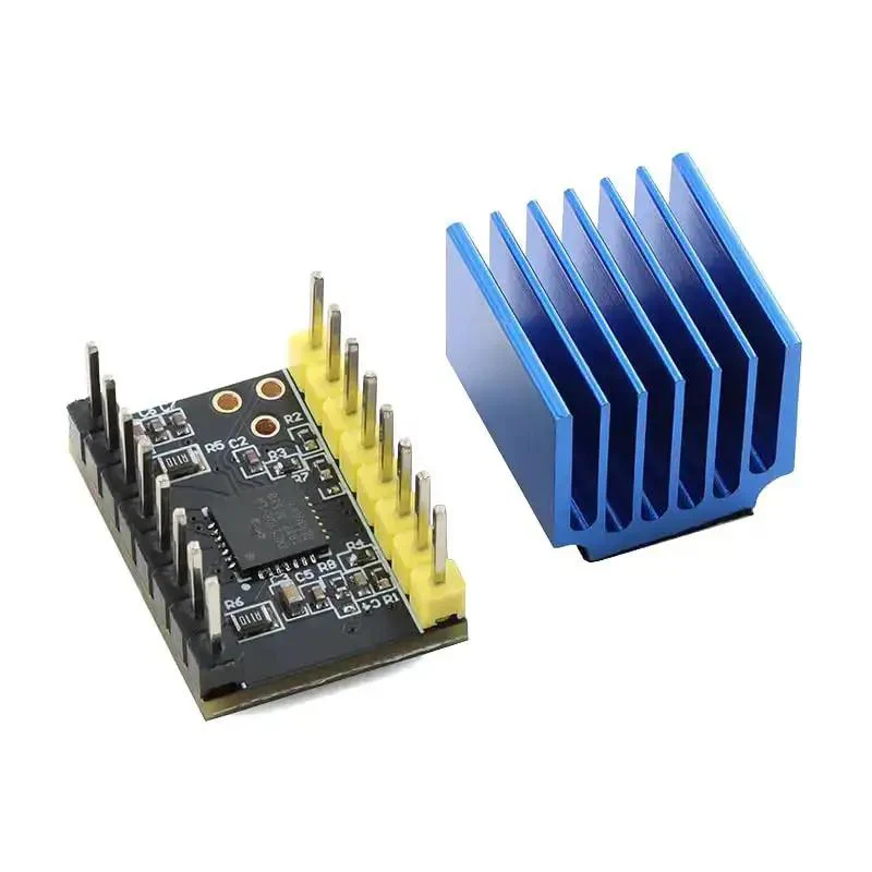 Five Pack TMC2208 Stepper Motor Drivers Ultra Quiet 3D Printer Accessory With Heatsink Yellow Pin For Smooth Precise Motion And Near Silent Printing With Up To 256 Microsteps And SC2 Technology - Image 4