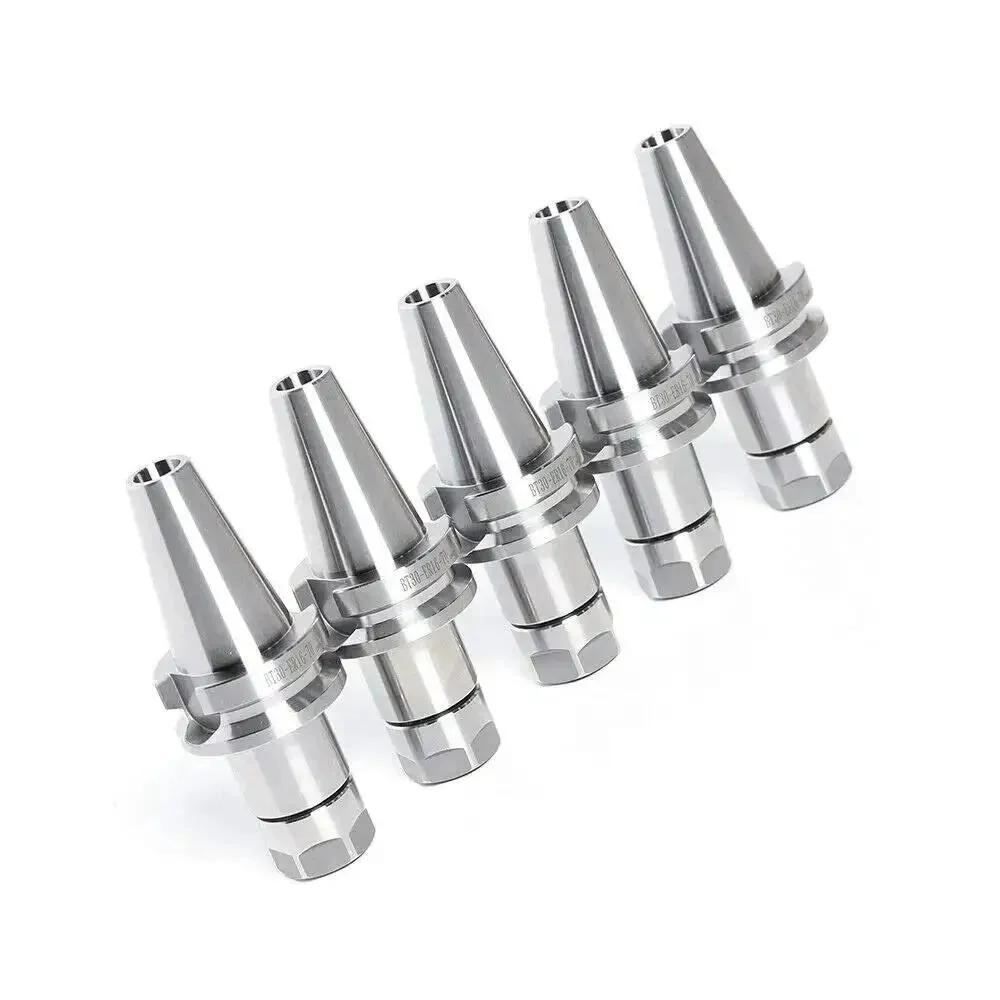 Five Piece BT30 ER16 Collet Chuck Tool Holder Set for CNC Mills and Drills, 2.76 Inch 70mm Shank, ER16 Precision Chucks, 0.003 to 0.005 mm Runout, 12000 RPM, Cr40 Steel Construction Built to Last - Image 5