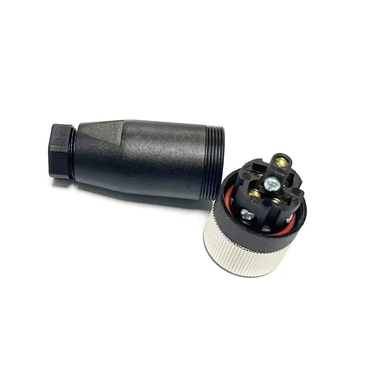Five Pin B Code Female M12 Field Wiring Connector Industrial Circular Sensor Adapter Straight Type Wireable IP67 125V 4A For PG7 Cables Rugged Proven Performance - Image 2