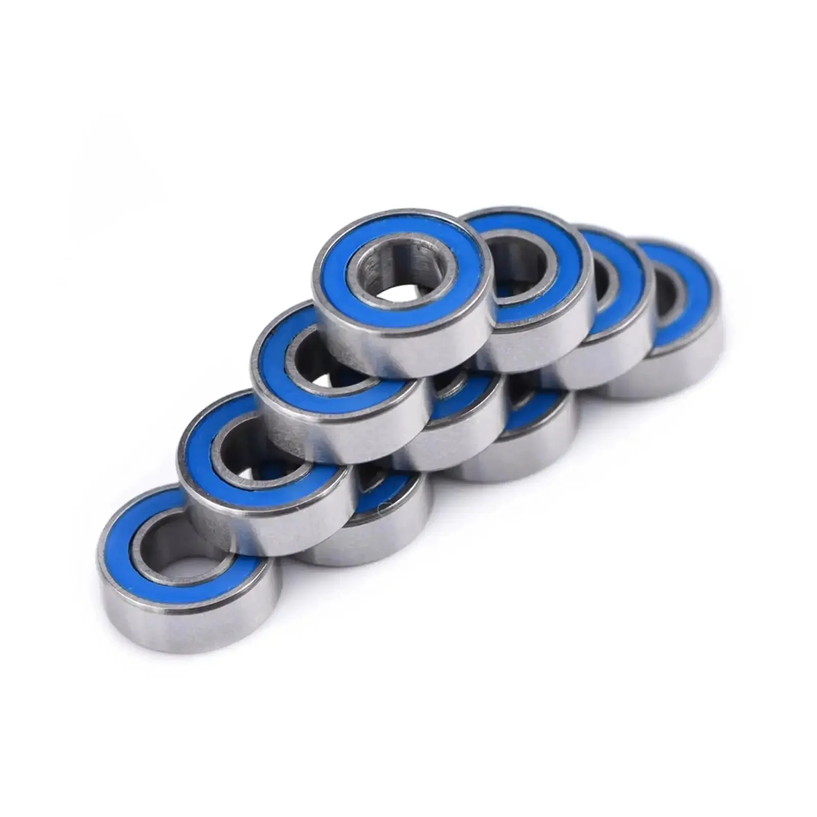 Flanged 5x11x4mm Deep Groove Ball Bearing 2RS Steel With Double Shield Seals For Rail Track Linear Motion Systems Durable Miniature Bearing With Low Friction And Long Life - Image 8