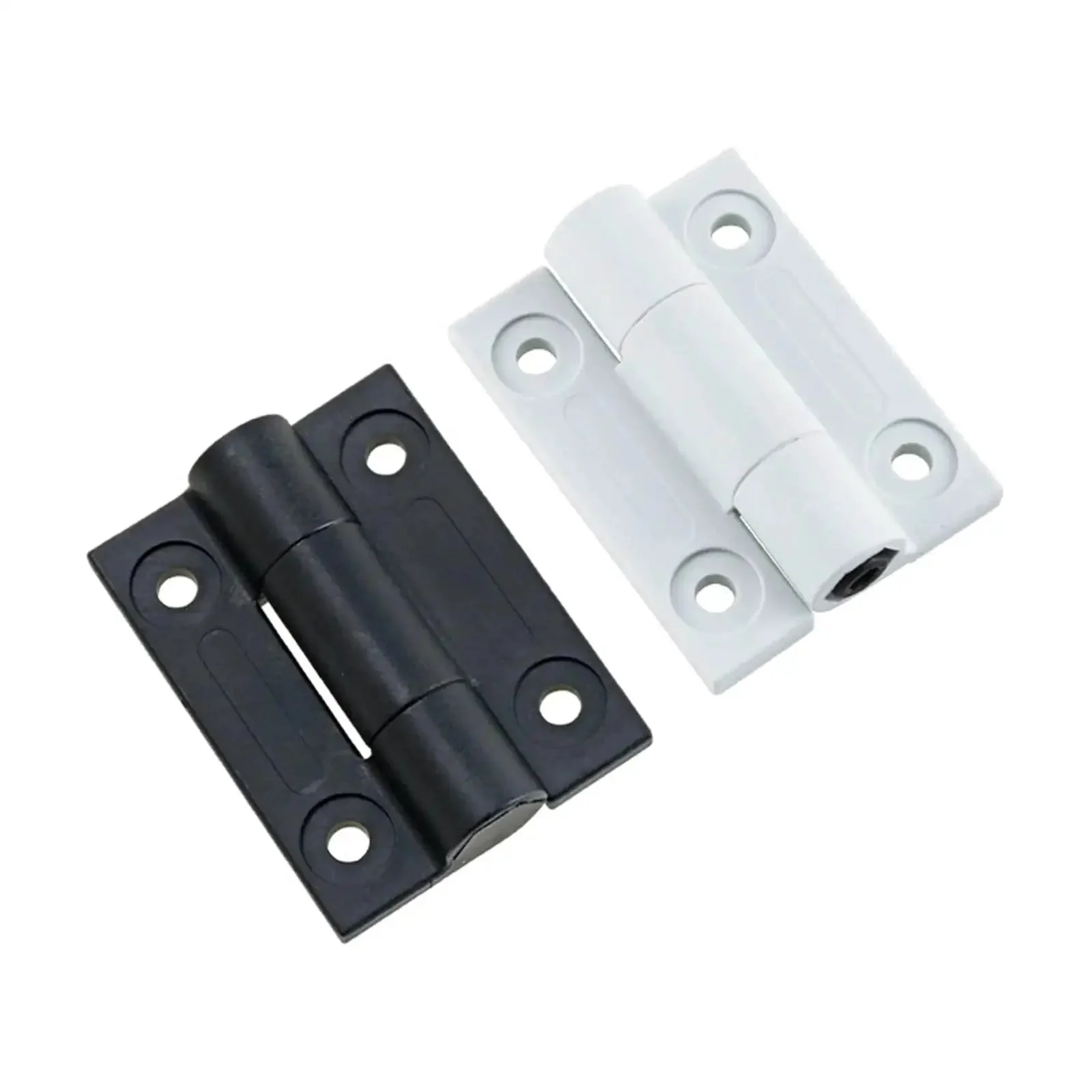Flat Open Torque Hinges With Adjustable Damping For Free Positioning And Precise Stopping White 1 Piece Pack Durable Hardware For Doors Or Lids Easy Install And Smooth Operation - Image 5