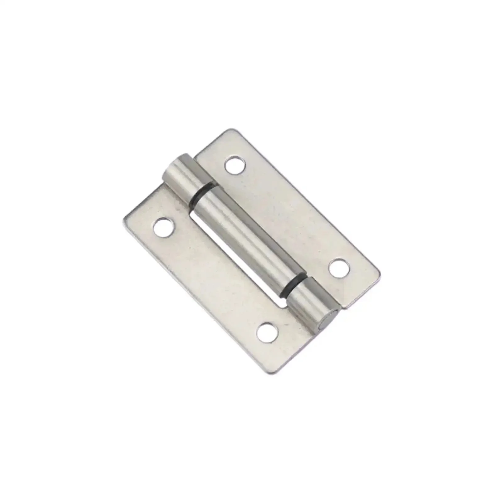 Flat Torque Hinge Stainless Steel One Piece Built Tough Cabinet Door Hinge With Smooth Opening And Quiet Closing Action For Durable Everyday Use On Home Cabinets Furniture Or Enclosures XG11-021-3-5