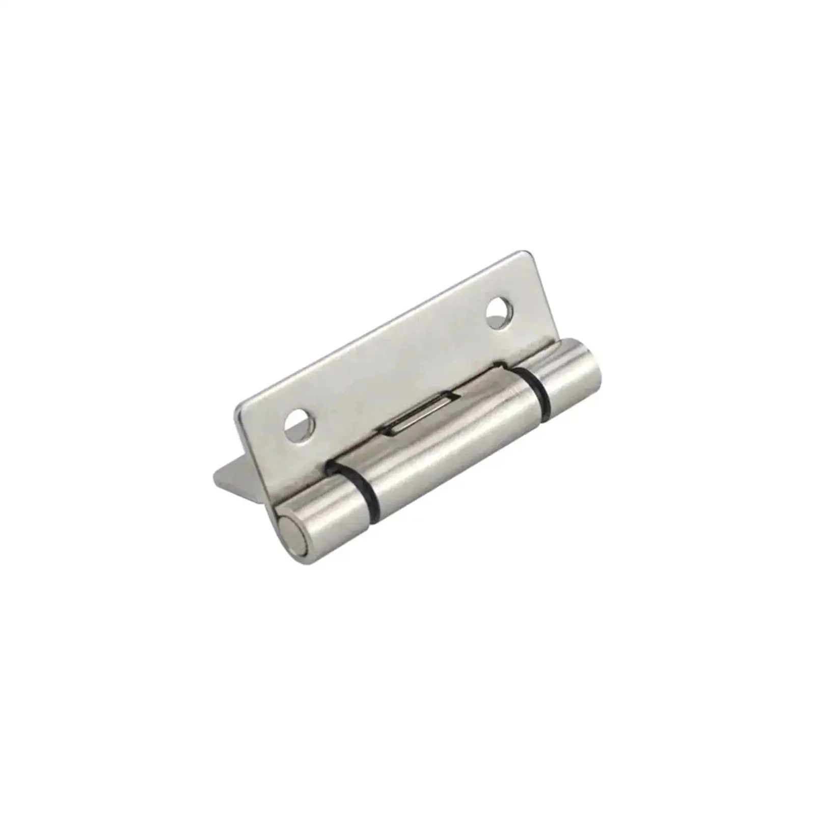 Flat Torque Hinge Stainless Steel One Piece Built Tough Cabinet Door Hinge With Smooth Opening And Quiet Closing Action For Durable Everyday Use On Home Cabinets Furniture Or Enclosures XG11-021-3-5 - Image 2