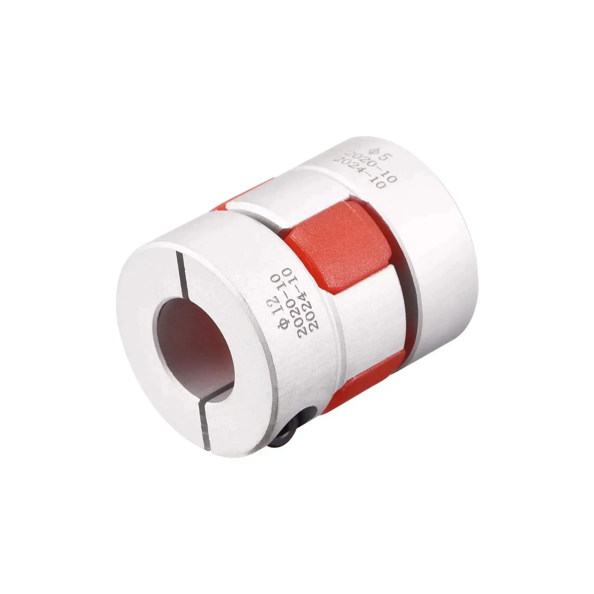 Flexible Jaw Coupling Shaft Joint For Servo Motors 5mm To 12mm Bore L31xD25 Size With Vibration Damping And Misalignment Tolerance Power Transmission Coupler For Motion Control And Robotics