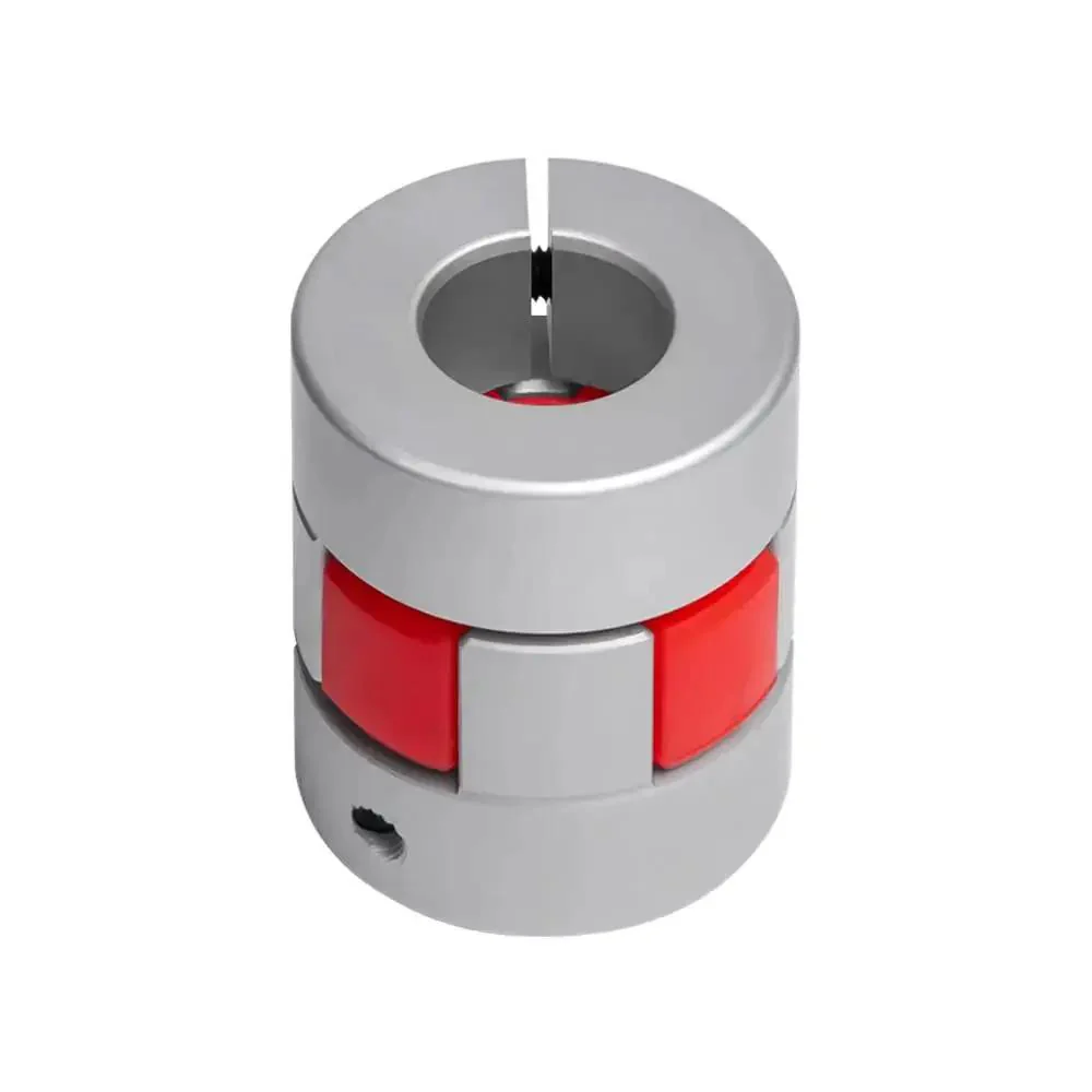 Flexible Shaft Coupling Made From Durable Aluminum For 3D Printers And CNC Machines 25Mm Diameter 30Mm Length With 6Mm Bore Perfect For Servo And Stepper Motors High Precision Tolerance Plug And Play Easy Install