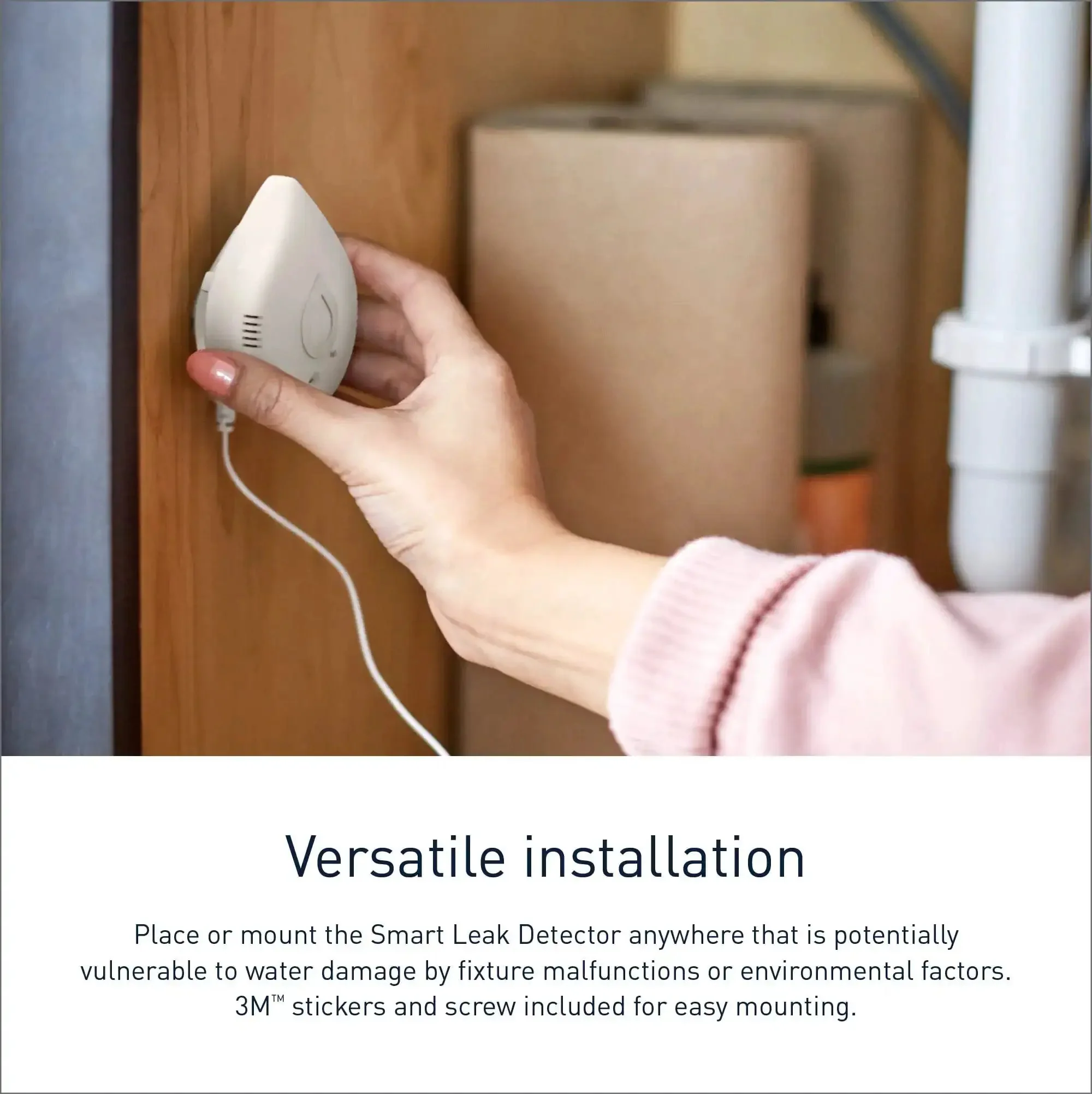Flo Smart Water Leak Detector 3 Pack, Home Water Sensor Alarm With Real Time Alerts, Round The Clock Leak Monitoring For Basement, Washing Machine, Hot Water Tank, And More To Prevent Costly Damage - Image 12