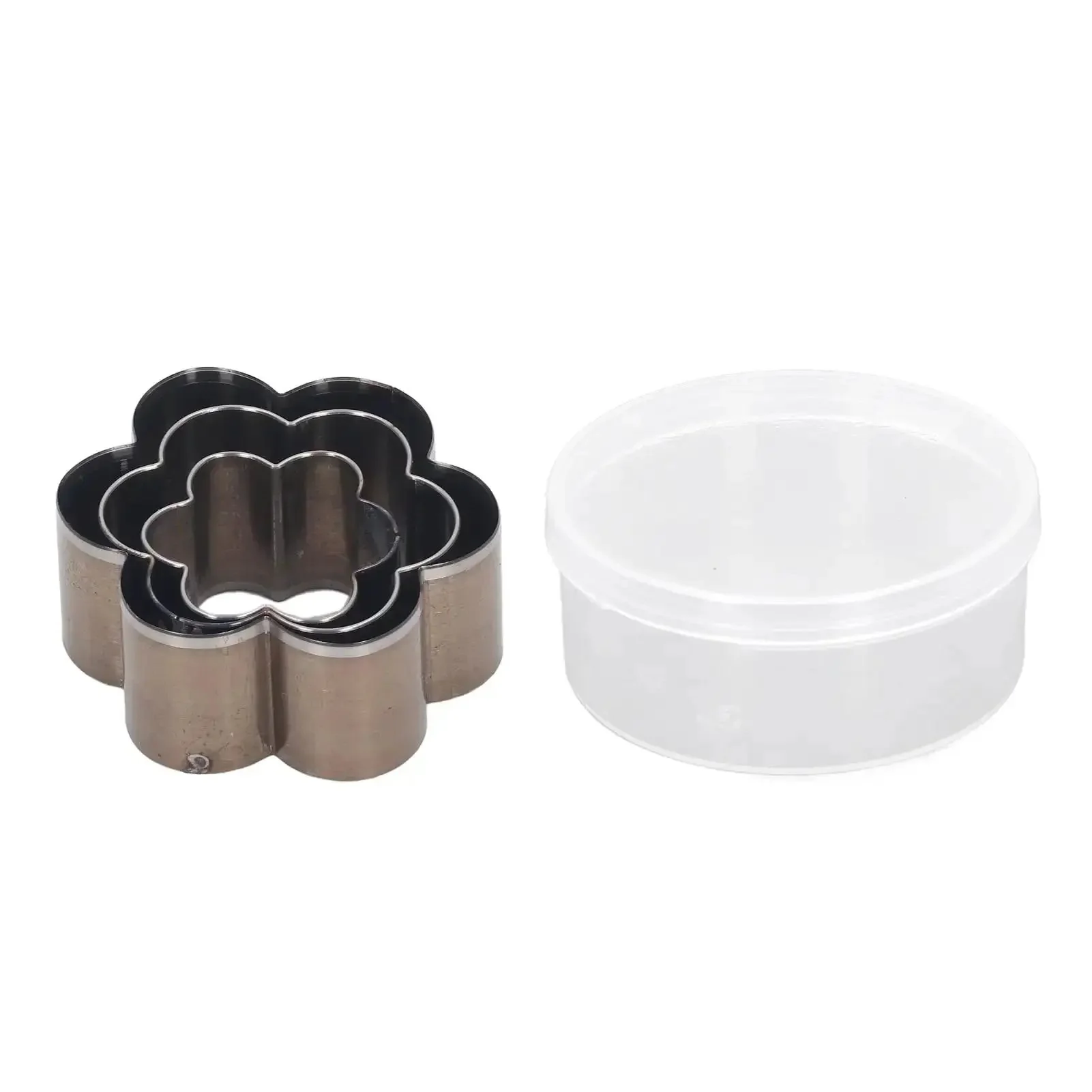 Flower Shape Leather Cutting Die Punch Set For DIY Crafts Three Sizes 30mm 40mm 50mm Steel Die Punches For Fabric Leather Card Making And Handmade Projects - Image 5