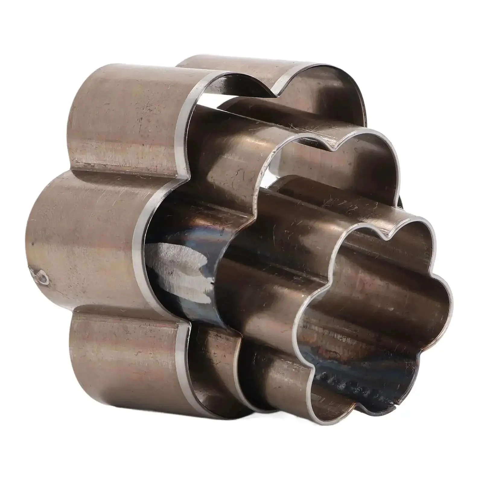 Flower Shape Leather Cutting Die Punch Set For DIY Crafts Three Sizes 30mm 40mm 50mm Steel Die Punches For Fabric Leather Card Making And Handmade Projects - Image 6
