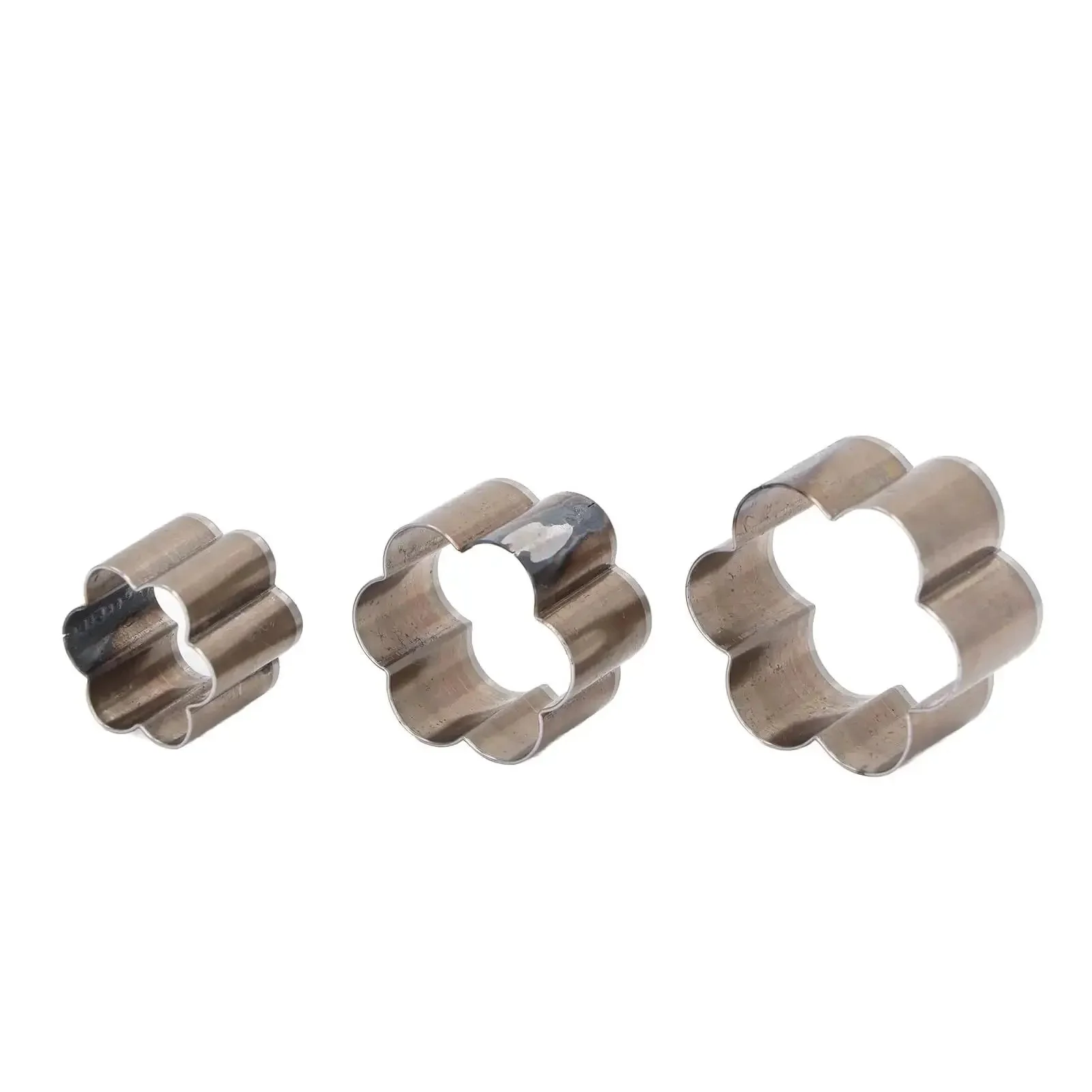 Flower Shaped Leather Hole Punch Die Set, 3-Piece Alloy Steel Punch Tools For Leatherwork, Fabric Crafts And DIY Projects, Hollow Die Cutters, Built To Last - Image 3