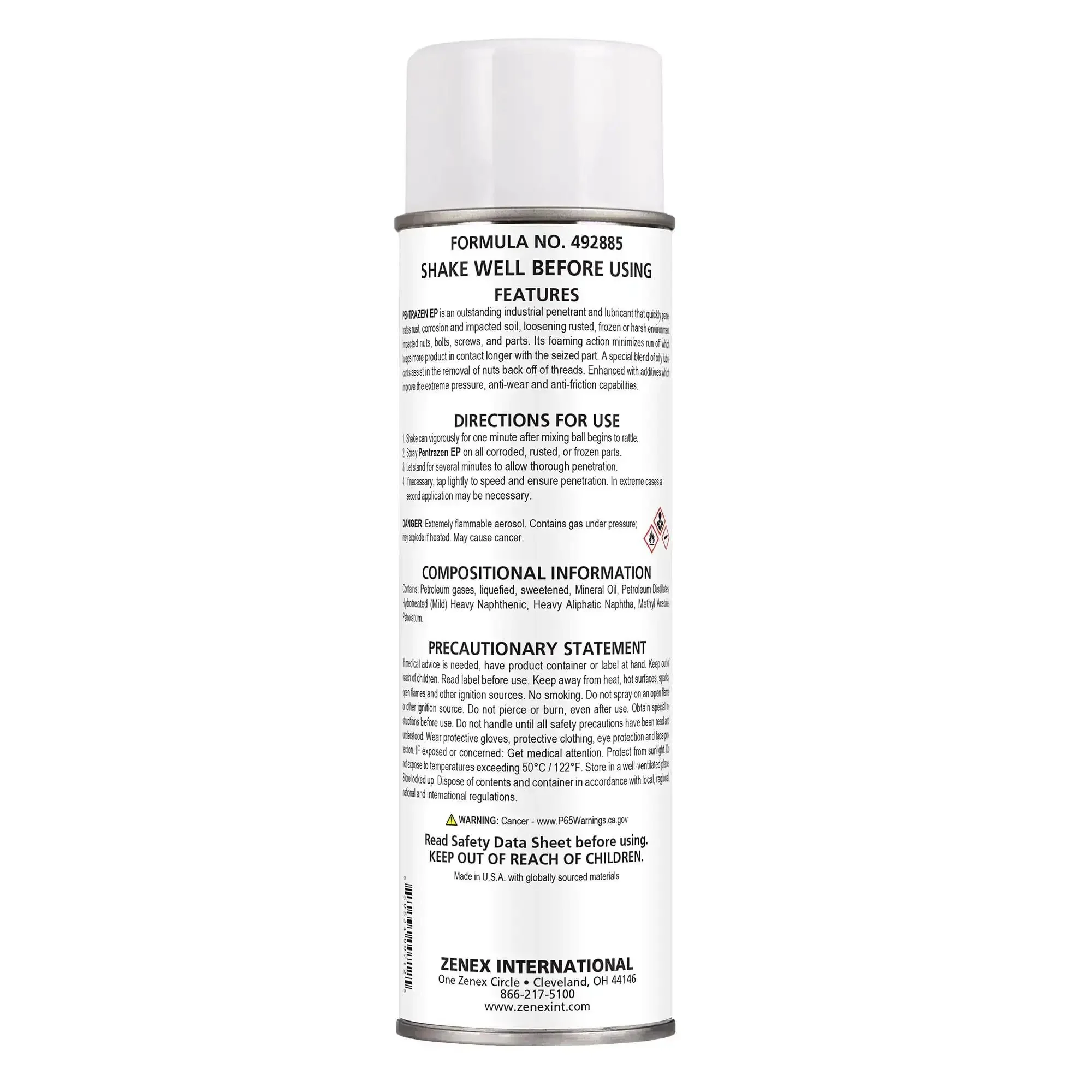 Foaming Rust Penetrant Spray For Seized Bolts And Corroded Parts With Heavy Duty Lubricant And Moisture Displacing Formula Penetrating Oil To Break Rust Loose On Vehicles Farm Equipment And Industrial Machinery Two Pack - Image 4