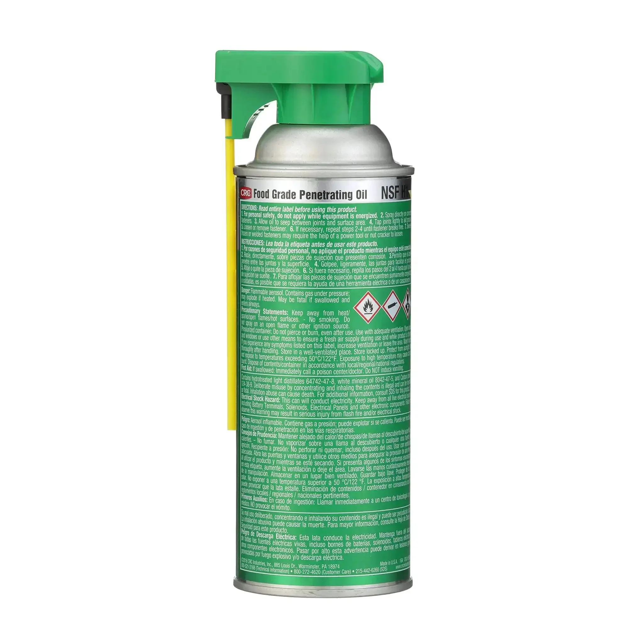 Food Grade Penetrating Oil 11 Ounce General Purpose Lubricant For Food Processing Equipment Reaches Tight Fittings Fast Prevents Rust And Corrosion Safe On Metal Surfaces Ideal For Mills Mixers And Conveyors - Image 4