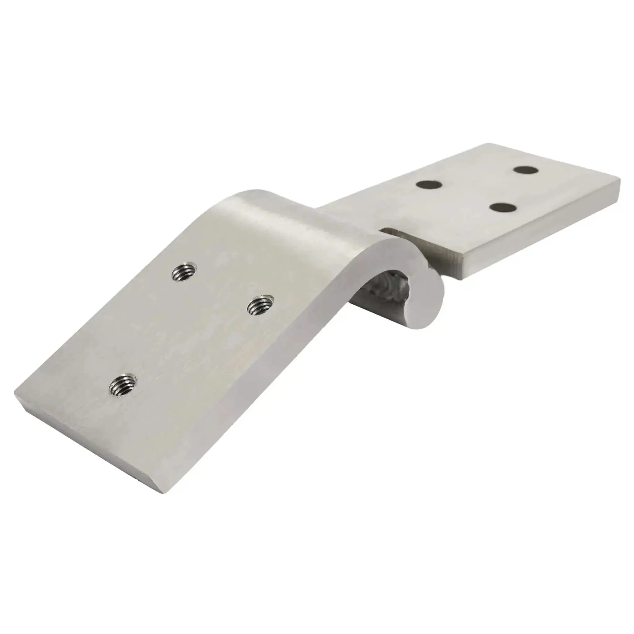Ford Bronco Door Hinges Kit Left And Right For 1966-1977, Galvanized Silver Finish, 304 Stainless Steel, Sliding Door Hinge Set, Heavy Duty, Weatherproof Durability For Classic SUV - Image 4