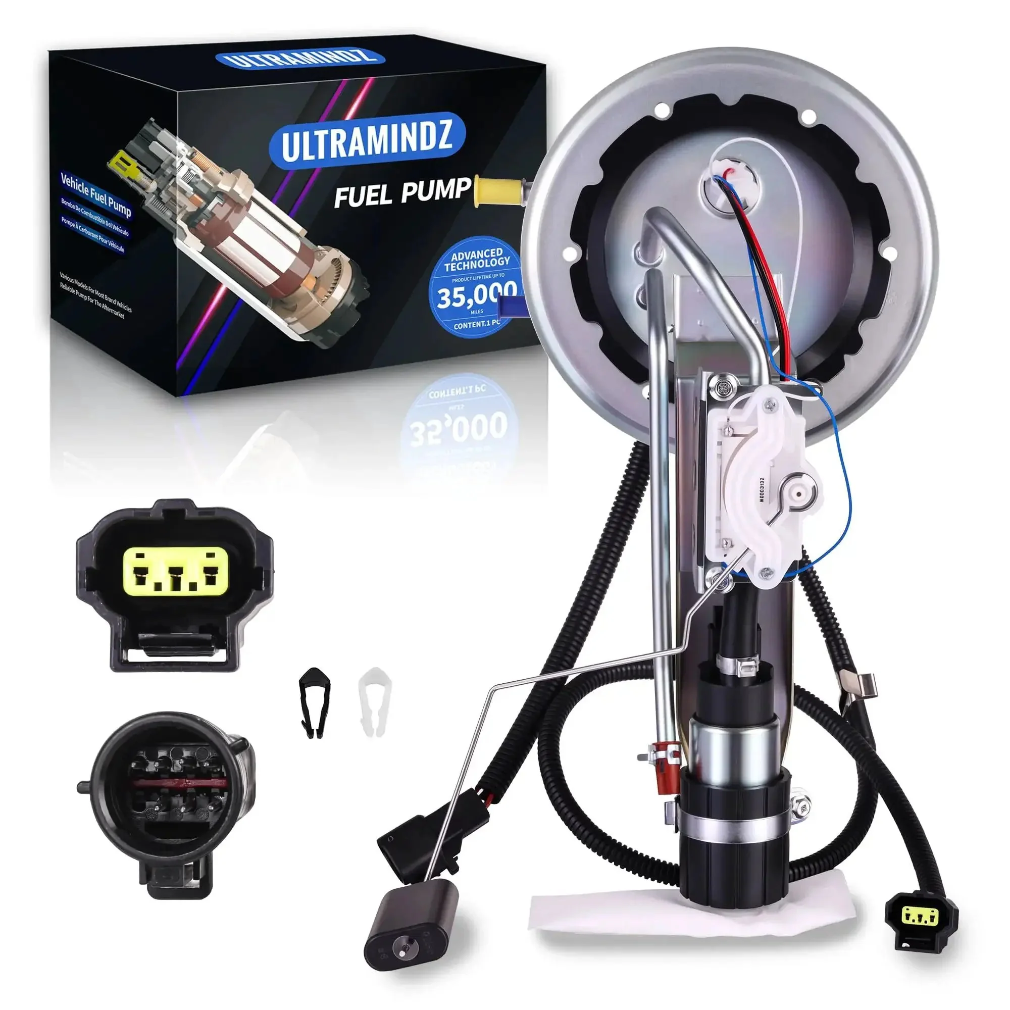 Ford Crown Victoria 4.6L V8 Fuel Pump Replacement For 1998 Through 2000 Direct Fit Drop In For Lincoln Town Car And Mercury Grand Marquis OE Style E2272S P74868S XW1Z 9H307 AG