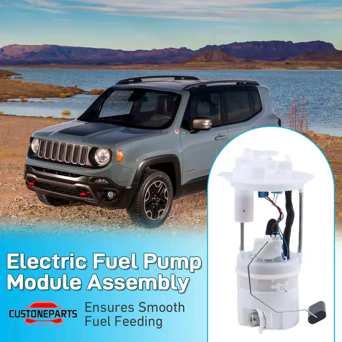 Ford F-150 Electric Fuel Pump Assembly For 4.2L 4.6L 5.4L Engines 2004 2005 2006 2007 2008 Drop-In Easy-Install Replacement Also Fits Lincoln Mark LT 5.4L E2441M 8L3Z9H307D FG0850 P76344M - Image 6
