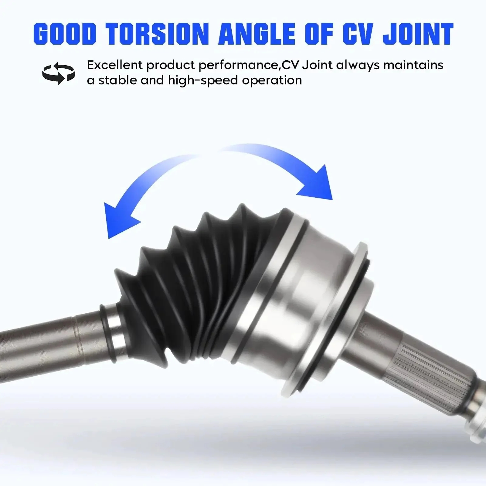 Ford Front Left CV Axle Shaft Assembly For Escape And Lincoln MKZ 2013 Through 2019 2.0L 2.5L L4 1.5L 1.6L Replacement 66-2284 Ready To Install Direct Fit For Quick Install And Reliable Performance Every Time - Image 6