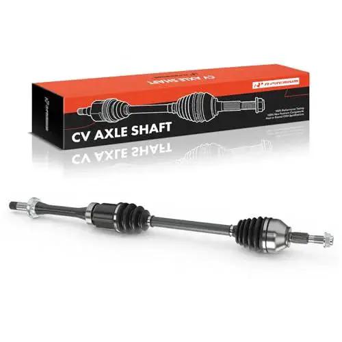Ford Fusion Front Right CV Axle Shaft Assembly For 2013 To 2020 2.5L L4 Models Front Passenger Side With Axle Nut Included Spindle Nut Thread Size M22 X 1.5 Abs Ring Not Included - Image 2