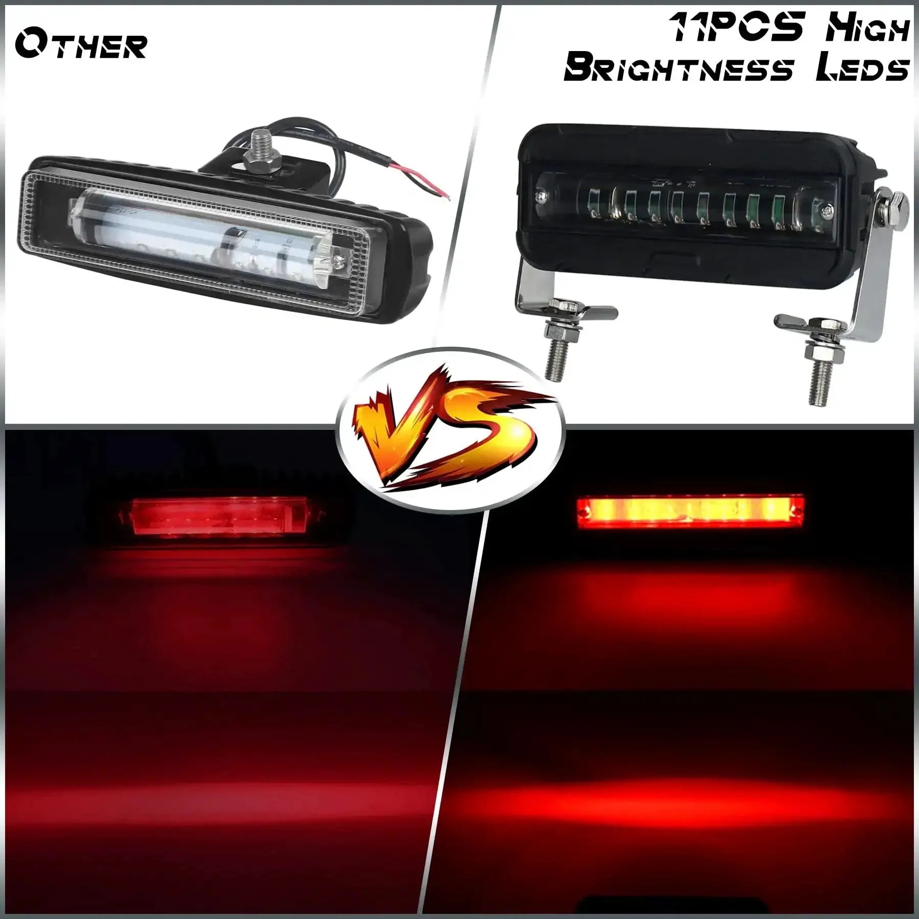 Forklift Safety Light Led Red Zone Pedestrian Warning For Warehouse Use 12V To 60V DC Trucks And Vehicles Workhorse Indicator Spotlight For Safe Loading And Clear Pedestrian Distance - Image 5