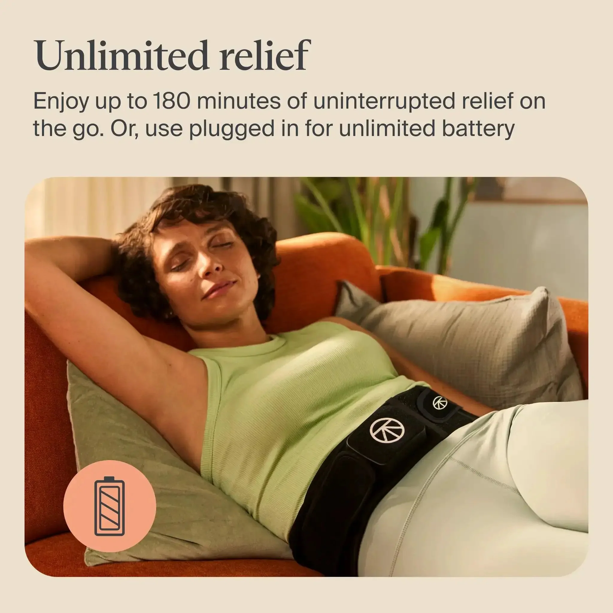 Four In One Back Wrap With Heat, Far Infrared, Vibration, And LED Therapy For Epic Lower Back Pain Relief At Home, Deep Muscle Relaxation, And Customizable Comfort Fit - Image 5