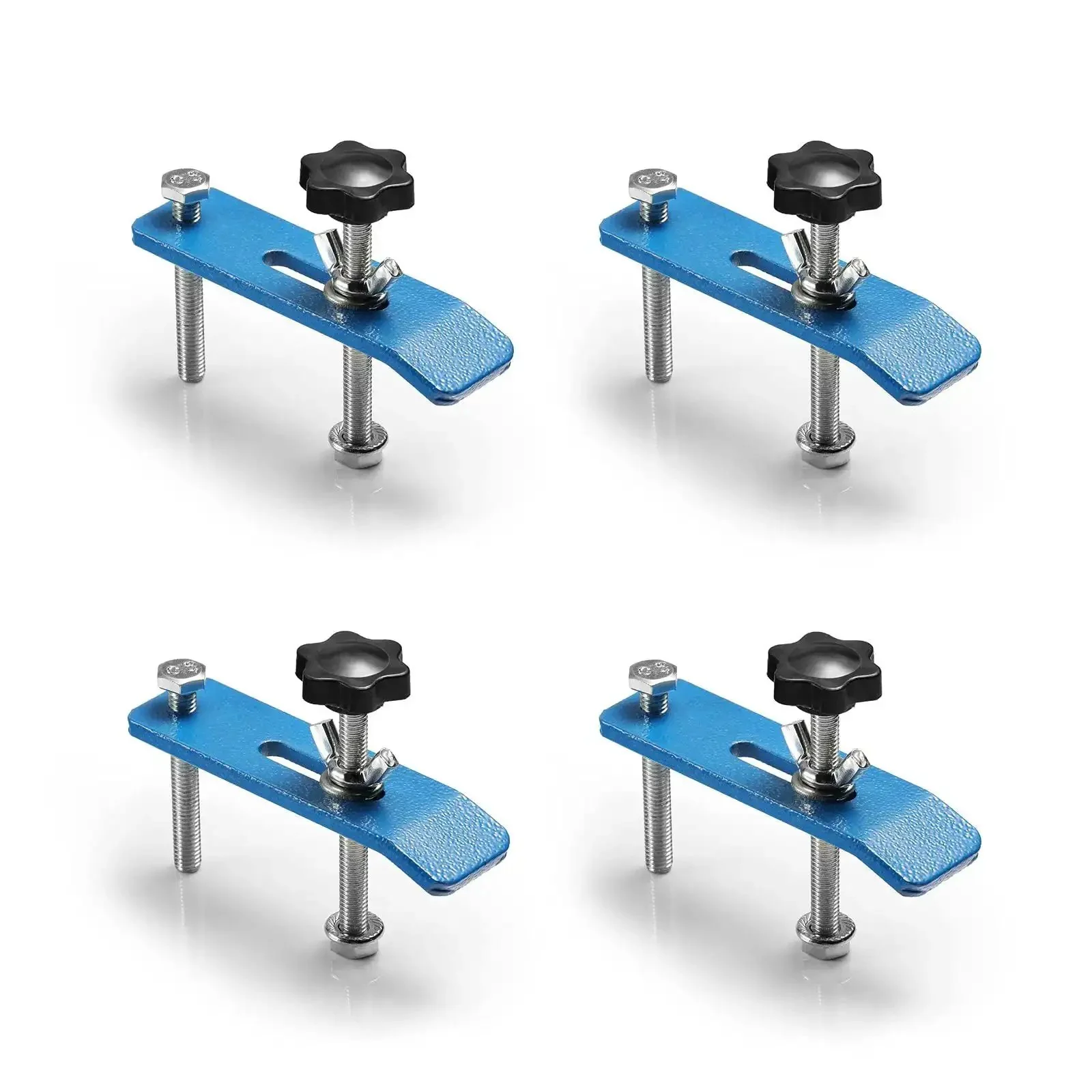 Four Pack Hold Down Clamp Kit For CNC Routers, Built Tough For Woodworking And Metalworking, Grips Like A Boss, Precisely Sized 3.35 In L By 0.80 In W By 2.70 In H, Compatible With 4040 Pro Max Reno, 3030 ProVer Max, PROVerXL 4030 V2 And 6050 Plus
