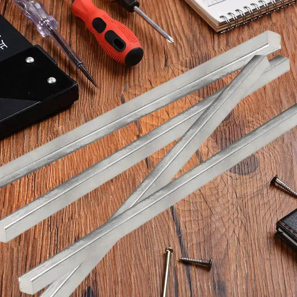Four Pack One Quarter Inch Square Stainless Steel Key Stock Bar Stock Twelve Inch Cold Drawn Plain Finish For Cutting And Welding DIY Projects Great For Metalworking Shops And Home Hobbyists Who Need Quick Cutting And Weldable Steel Bar Stock - Image 2