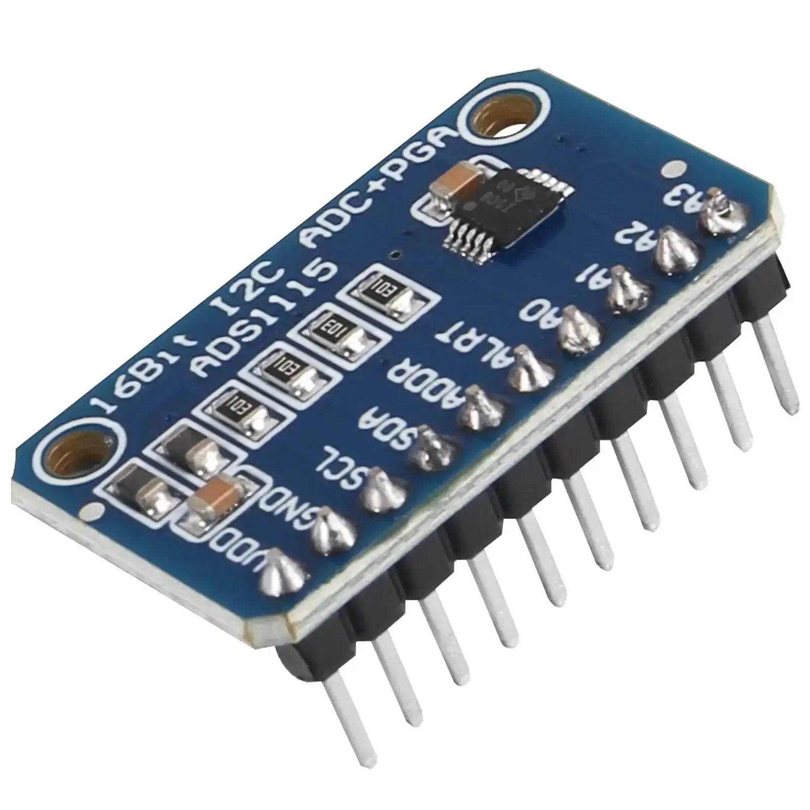 Four Pack Pre-Soldered I2C 16-Bit ADC Module With Four Channels And Programmable Gain Amplifier, Pro-Grade High-Precision Analog To Digital Converter Board For Raspberry Pi, Plug And Play Sensor Readout Kit - Image 6