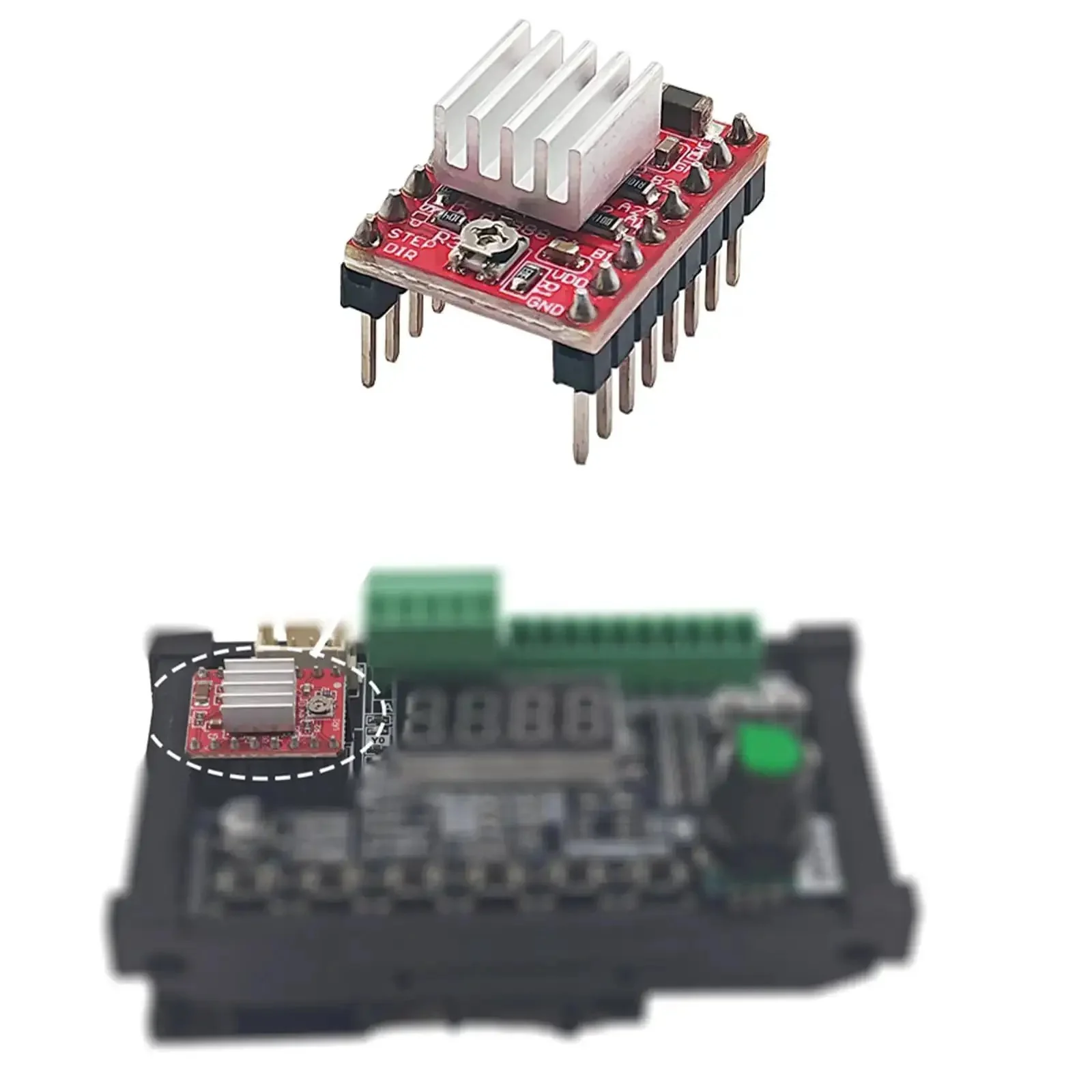 Four Pack Stepper Motor Driver Modules With Heatsinks For 3D Printers Reprap Arduino CNC Engraving Machines Plug And Play Setup With 1 To 16 Micro Step Resolution For Ultra Smooth Precise Motion - Image 5