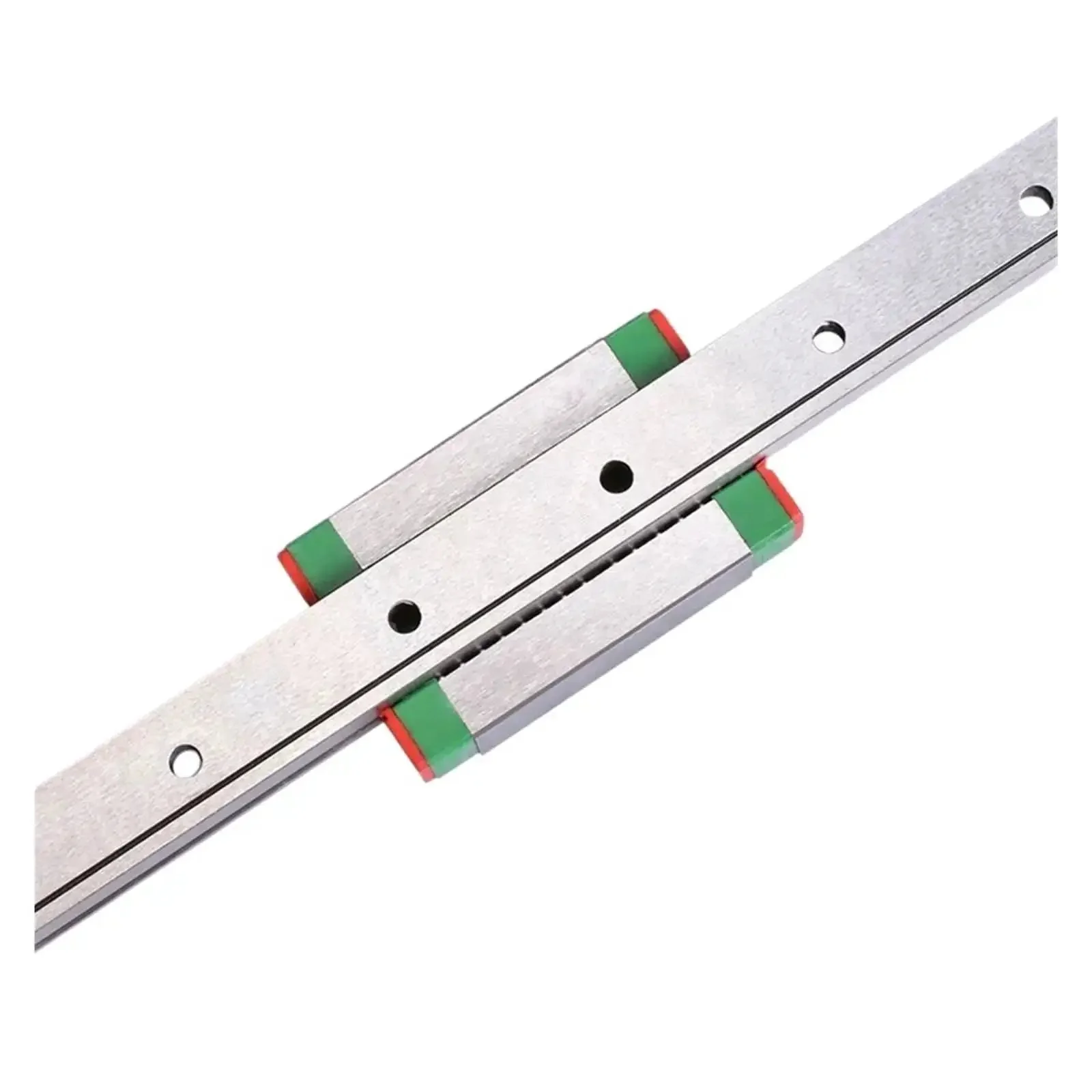 Four Piece MGN7H Linear Motion Slider Kit Plus Two MGN Rails, 100 to 800mm Range, 250mm Rail, High Rigidity Low Noise Chrome Plated Bearing Steel Precision Motion for CNC and Precision Equipment - Image 4