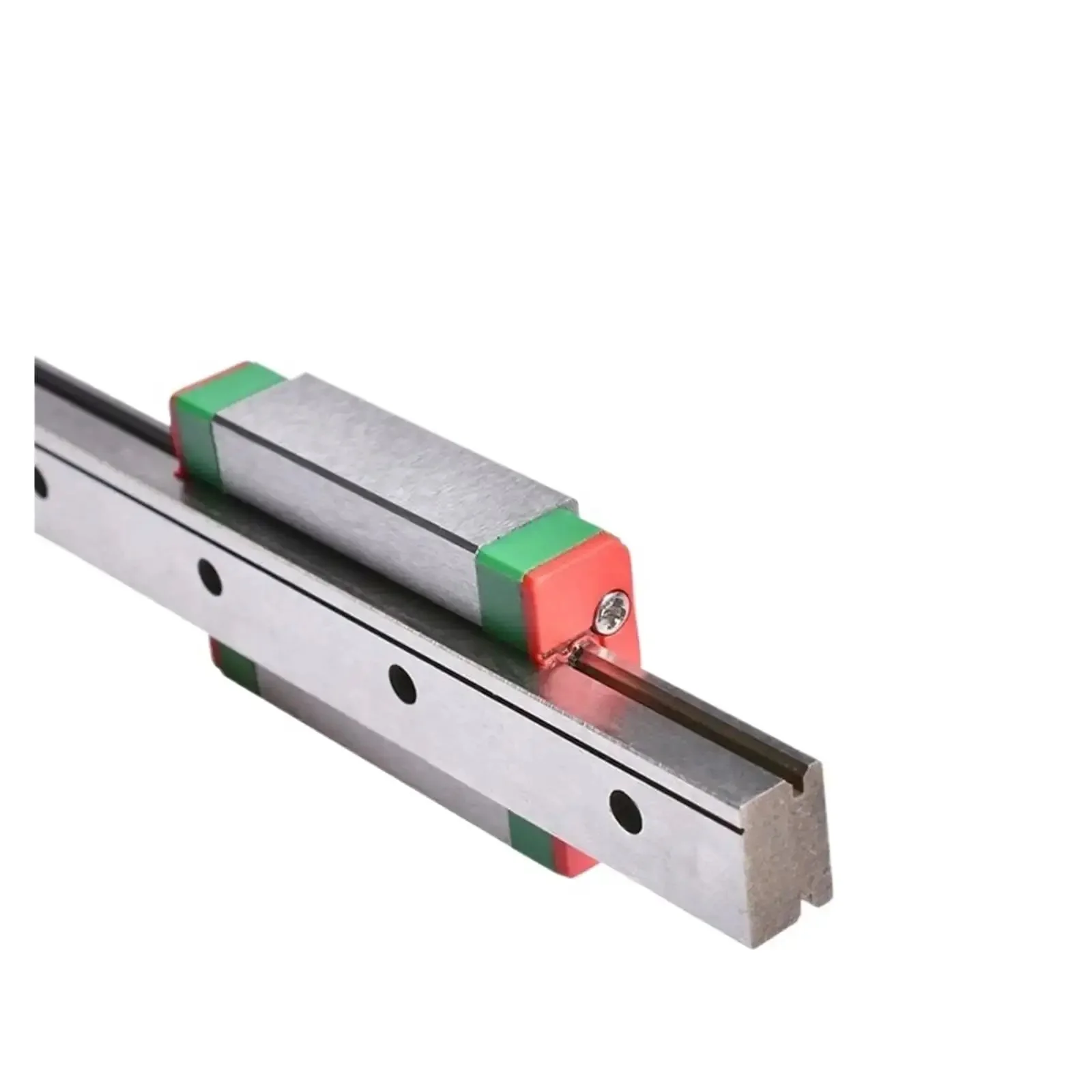 Four Piece MGN7H Linear Motion Slider Kit Plus Two MGN Rails, 100 to 800mm Range, 250mm Rail, High Rigidity Low Noise Chrome Plated Bearing Steel Precision Motion for CNC and Precision Equipment - Image 5