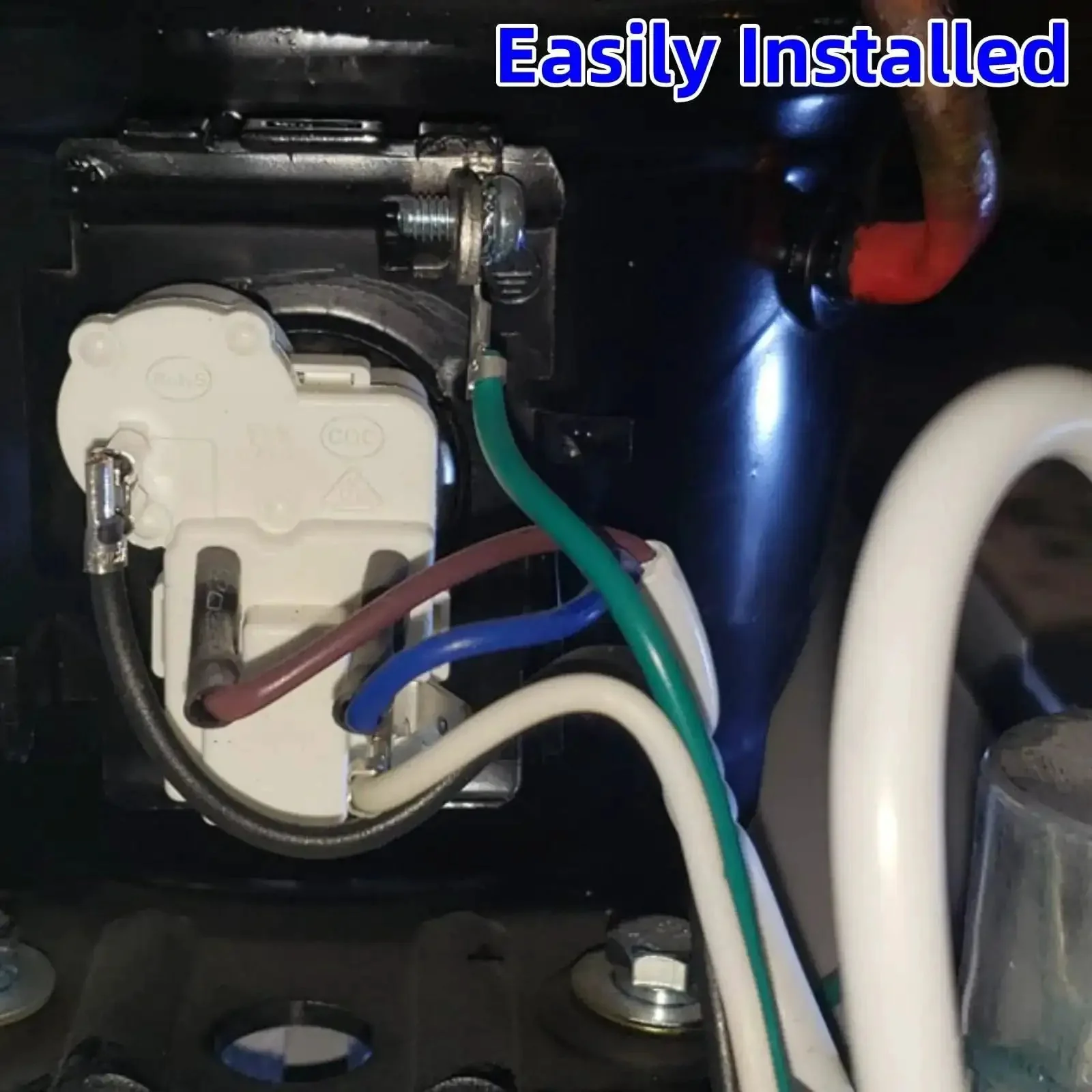 Four Pin Refrigerator PTC Starter Relay With Overload Protector Two Pack Plug And Play Direct Replacement For Faulty Start Devices Compatible With Major Brands And ZHB Series Models - Image 2