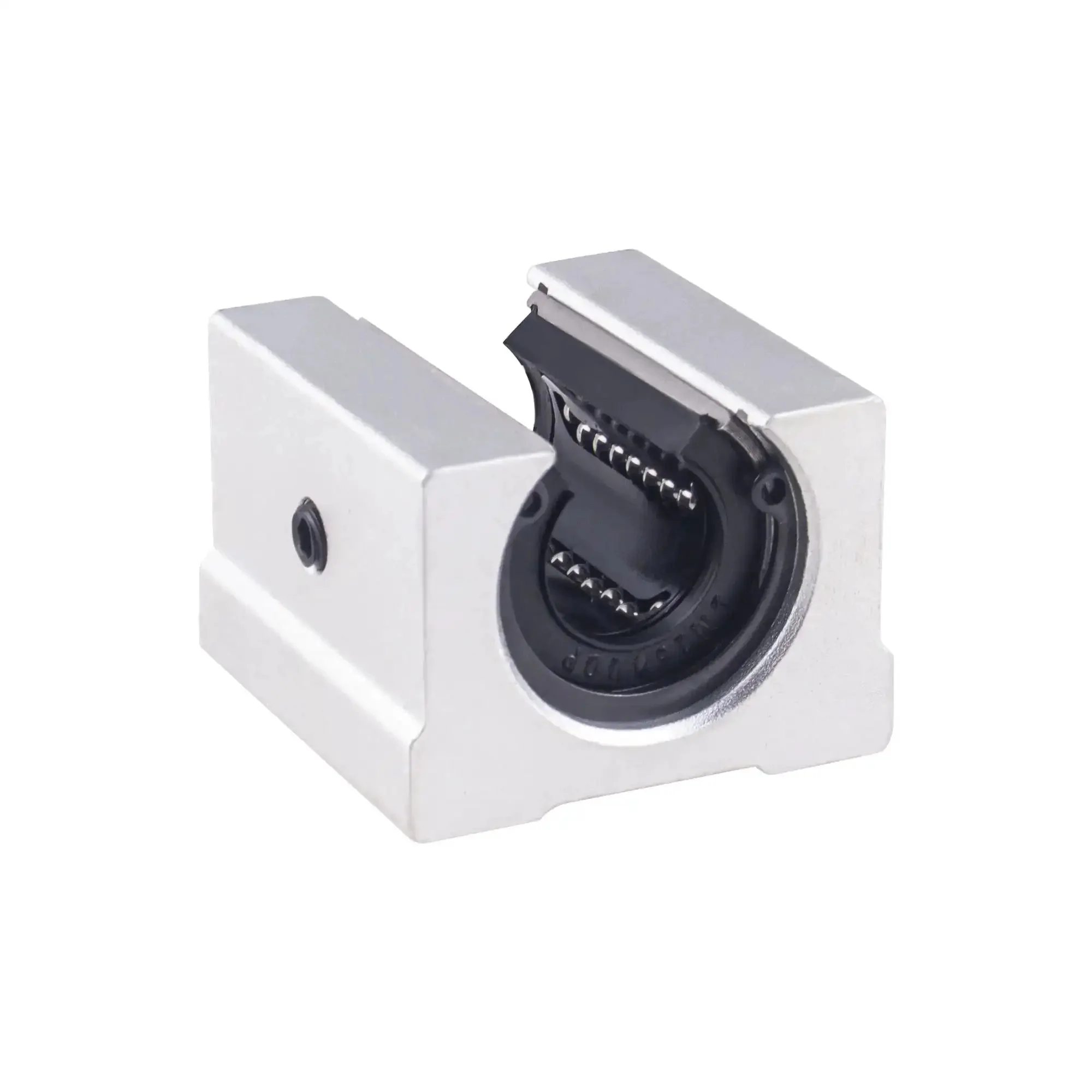 Four SBR12UU Linear Ball Bearing Slide Blocks For SBR12 Rails 12mm Aluminum Heavy Duty Industrial Grade CNC Guide Parts With High Precision Bearings Smooth Sliding Durable For CNC Machines Motion Systems - Image 3